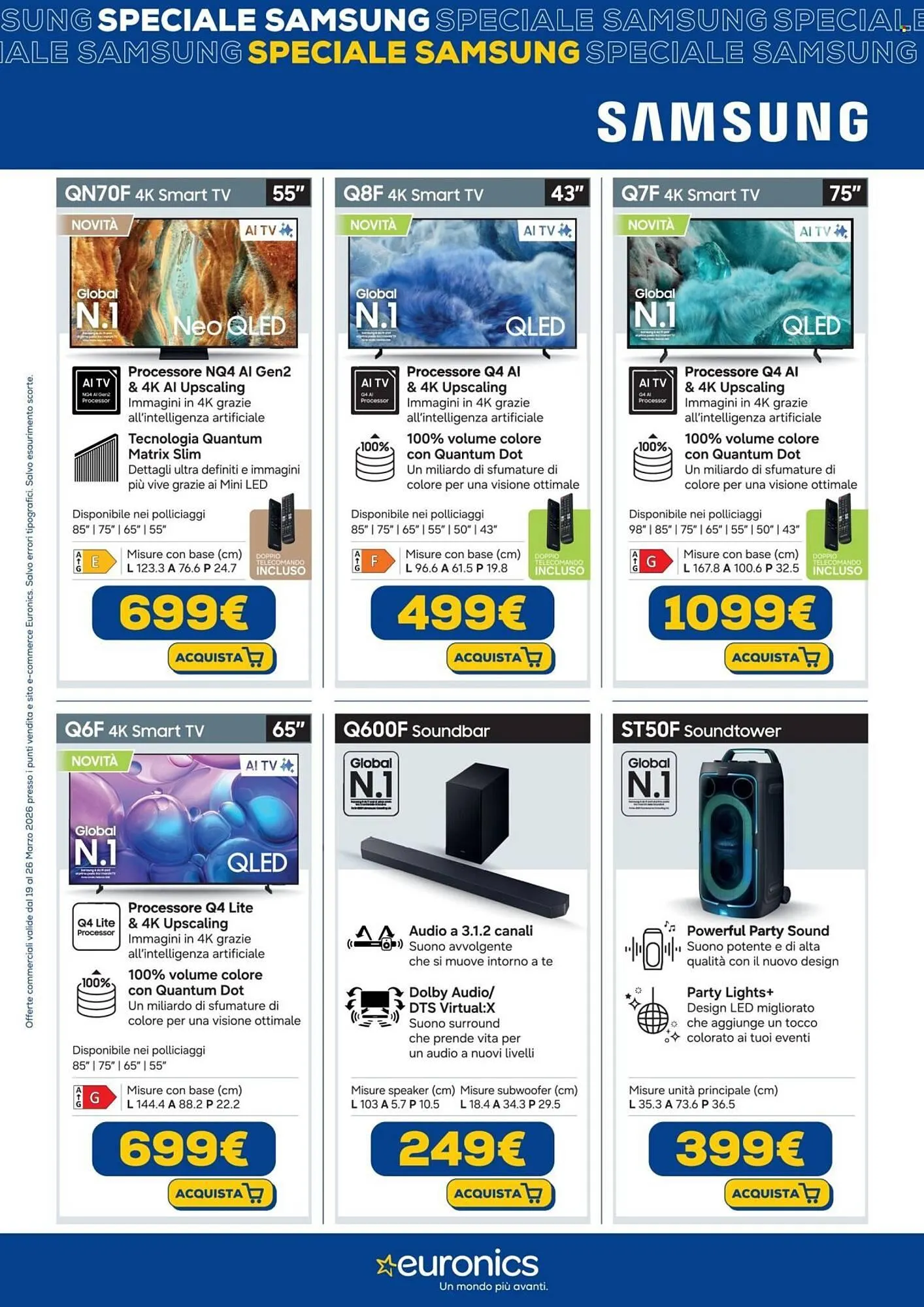 Volantino Euronics da 19 marzo a 26 marzo di 2026 - Pagina del volantino 3