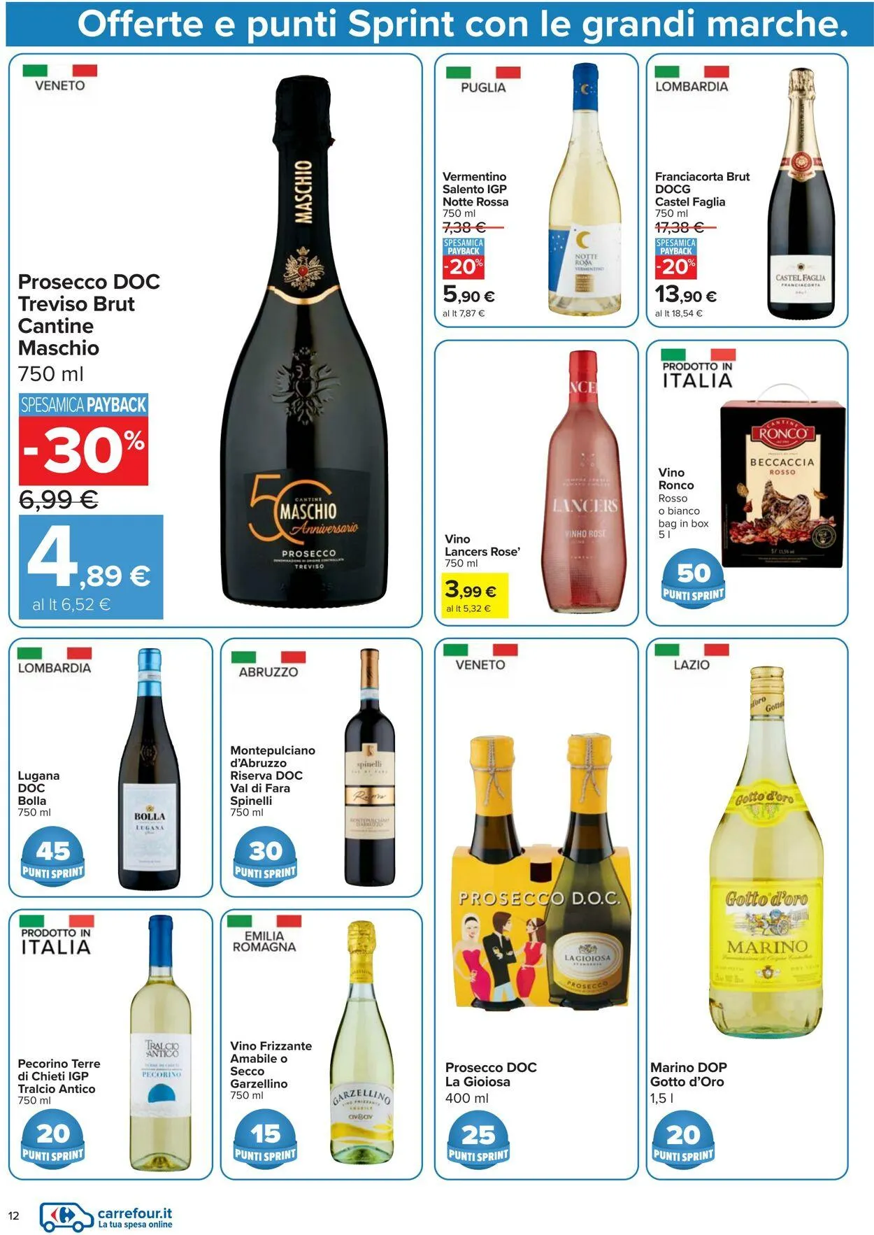 Carrefour Volantino attuale da 24 luglio a 6 agosto di 2025 - Pagina del volantino 12