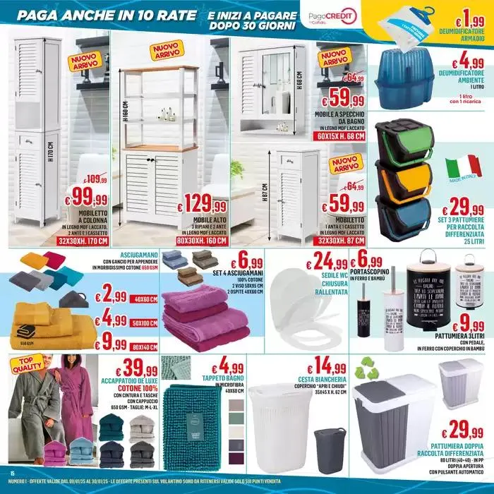 Paga anche in 10 rate da 9 gennaio a 31 gennaio di 2025 - Pagina del volantino 15