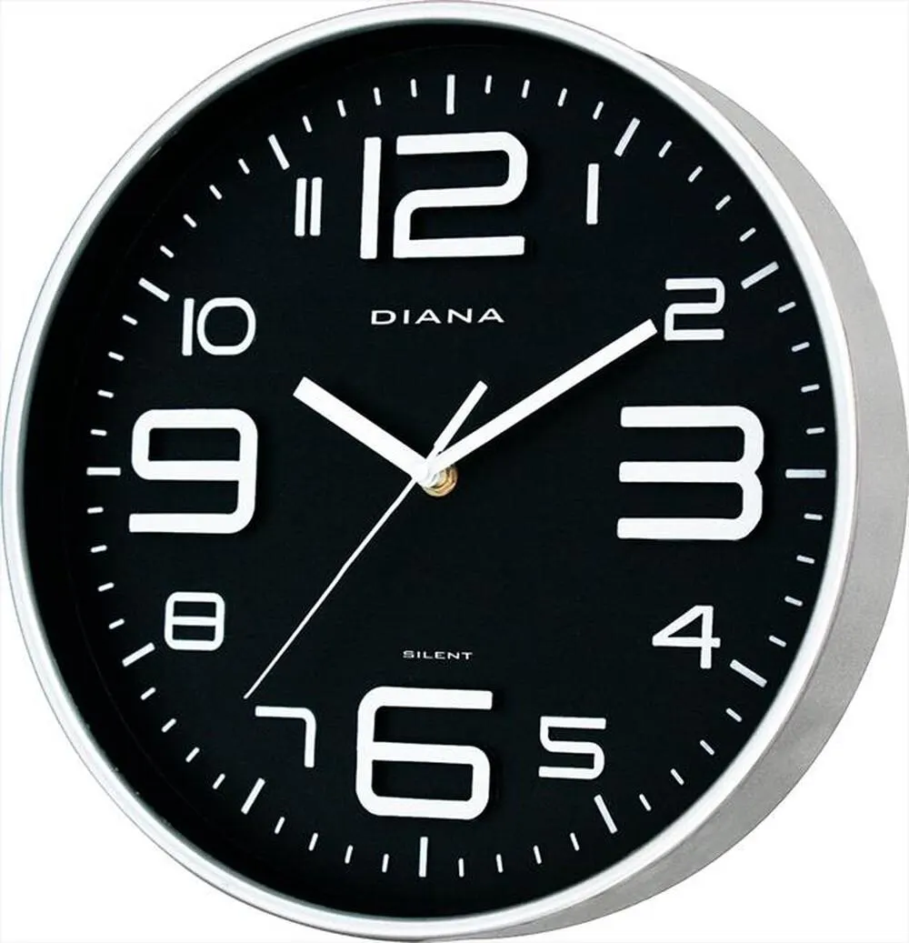 ELITE-DIANA - 111 019-9-6-SILVER QUADRANTE NERO
