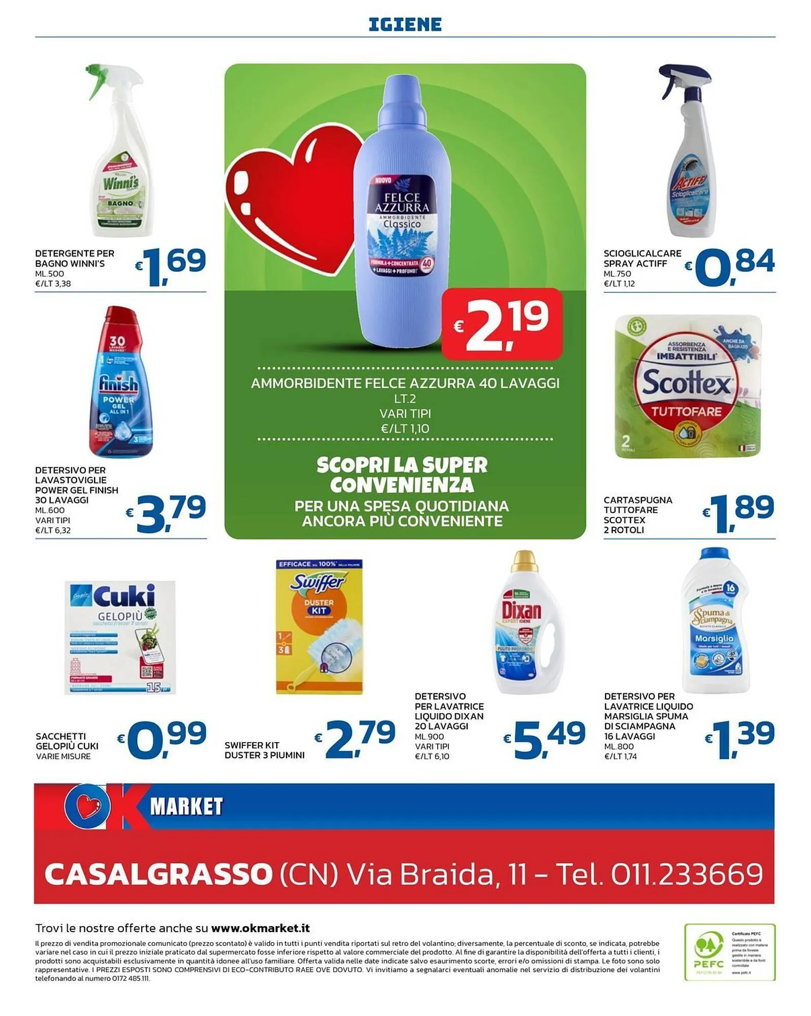 Volantino Ok Market da 1 settembre a 14 settembre di 2025 - Pagina del volantino 8