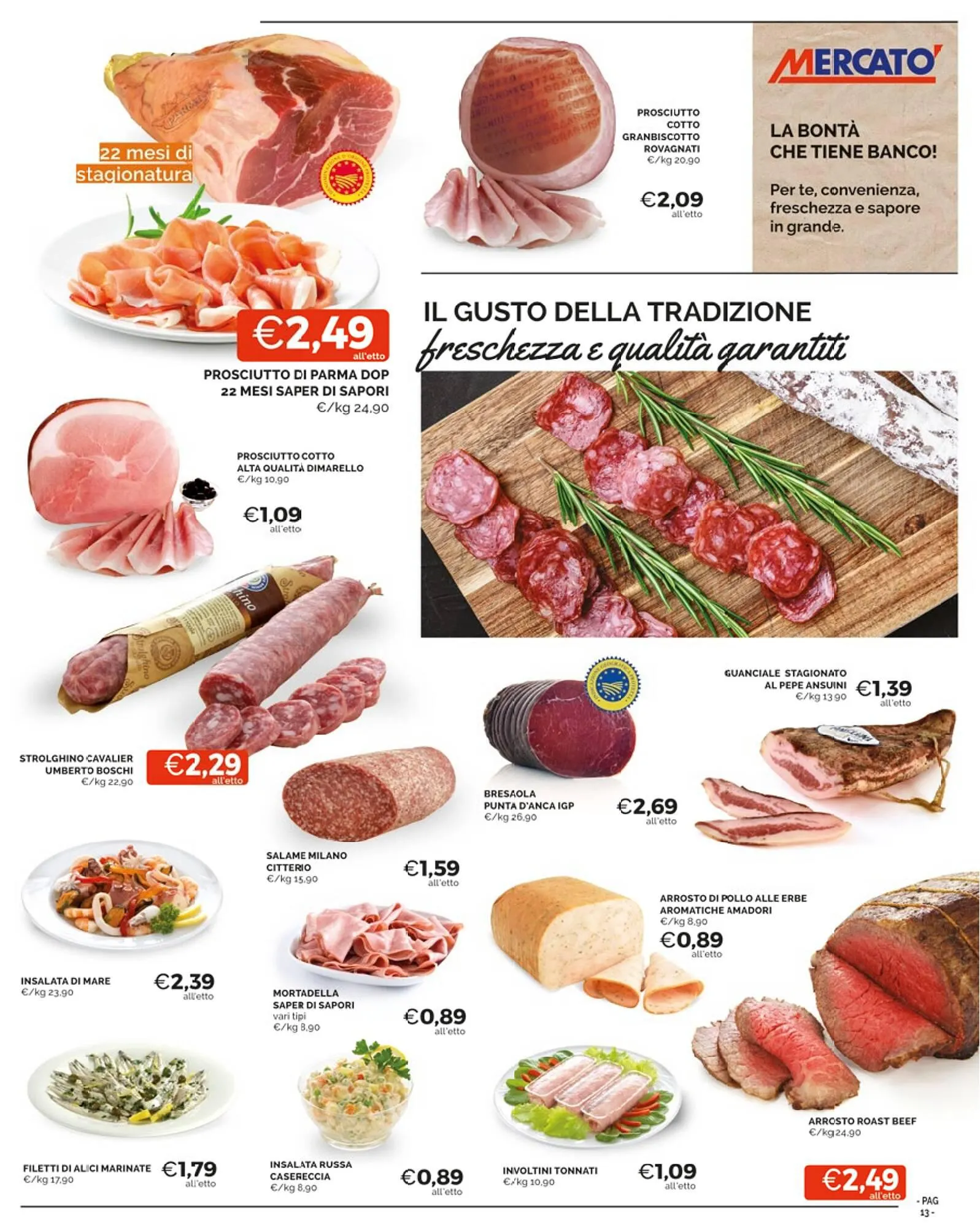 Volantino Mercatò Extra da 29 febbraio a 10 marzo di 2024 - Pagina del volantino 13