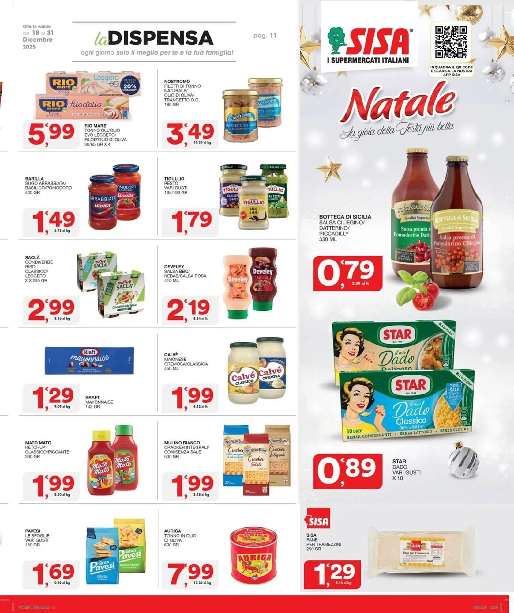 Volantino Sisa da 18 dicembre a 31 dicembre di 2025 - Pagina del volantino 11
