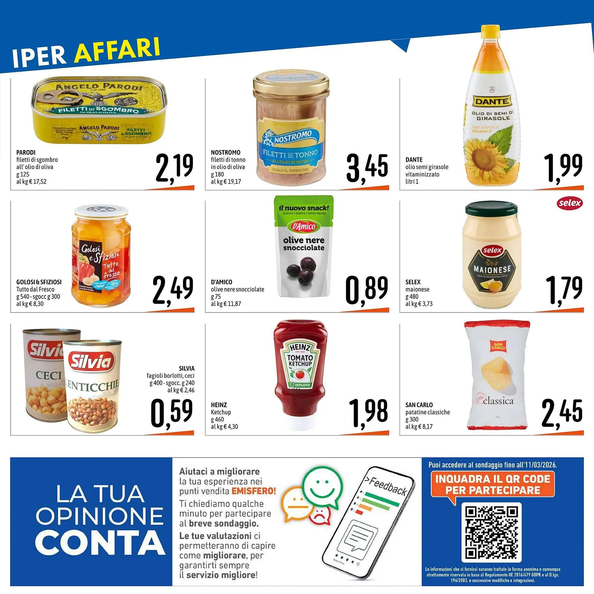 Volantino Emisfero da 26 febbraio a 11 marzo di 2026 - Pagina del volantino 9