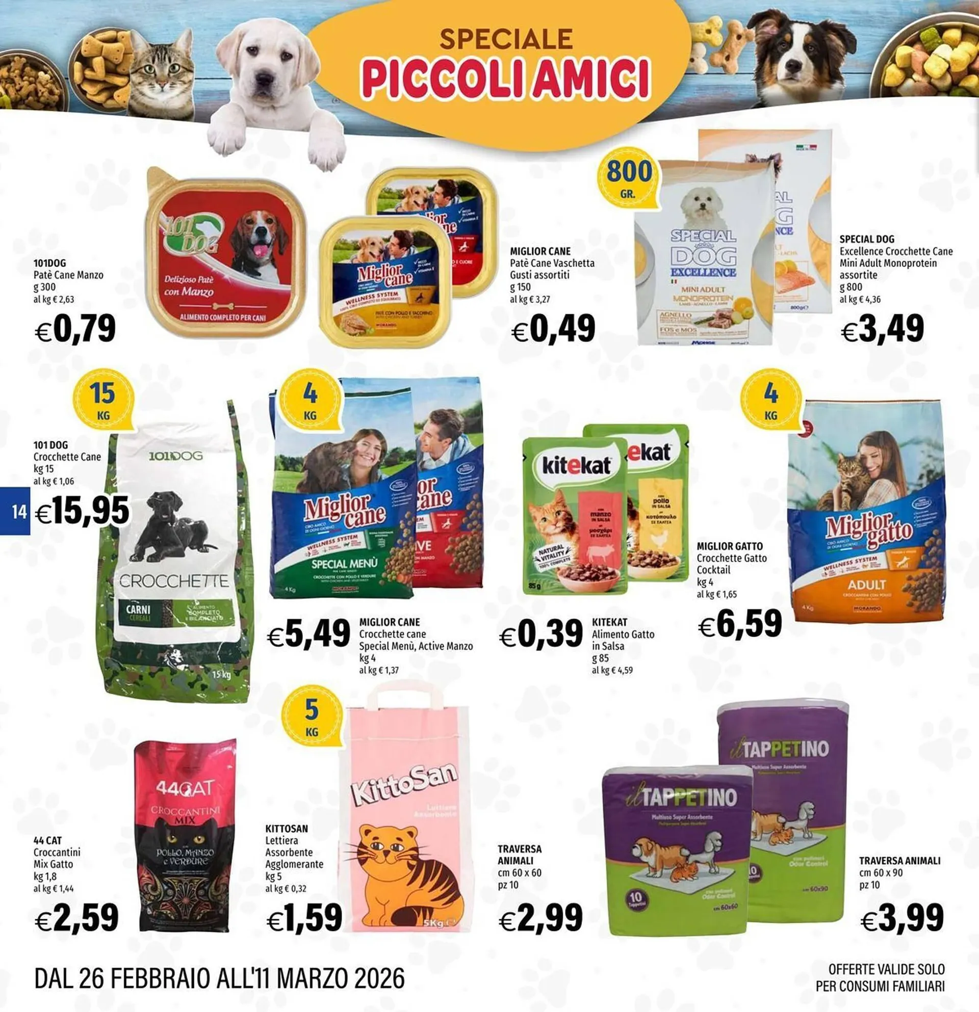 Volantino Hurrà da 26 febbraio a 11 marzo di 2026 - Pagina del volantino 14