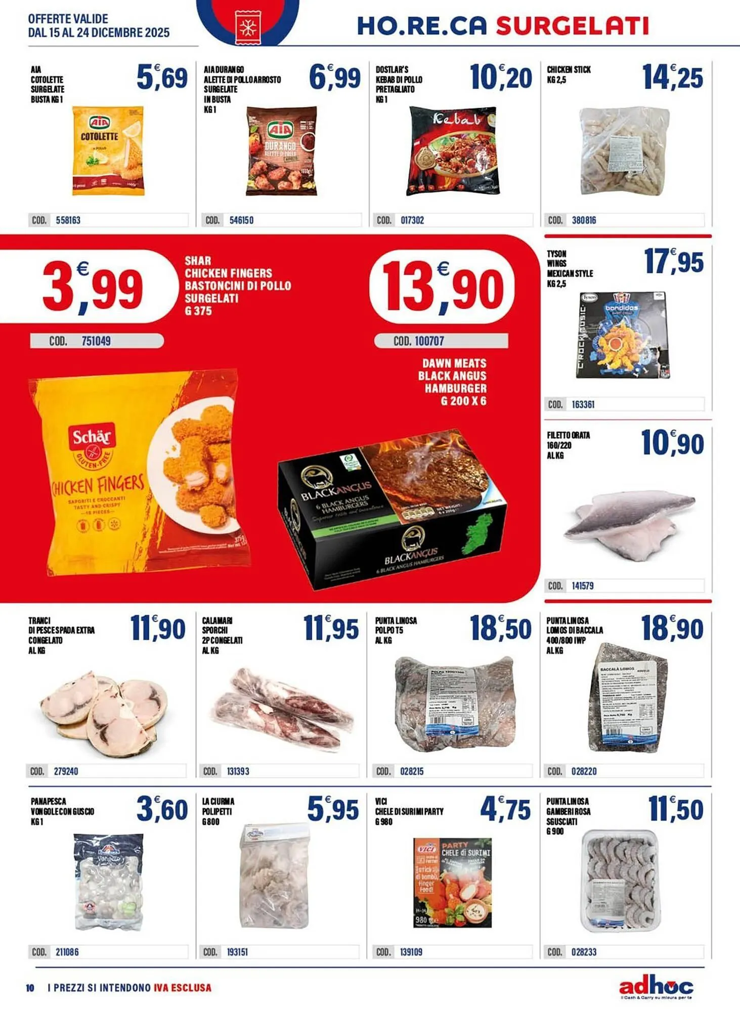 Volantino Adhoc da 15 dicembre a 24 dicembre di 2025 - Pagina del volantino 10