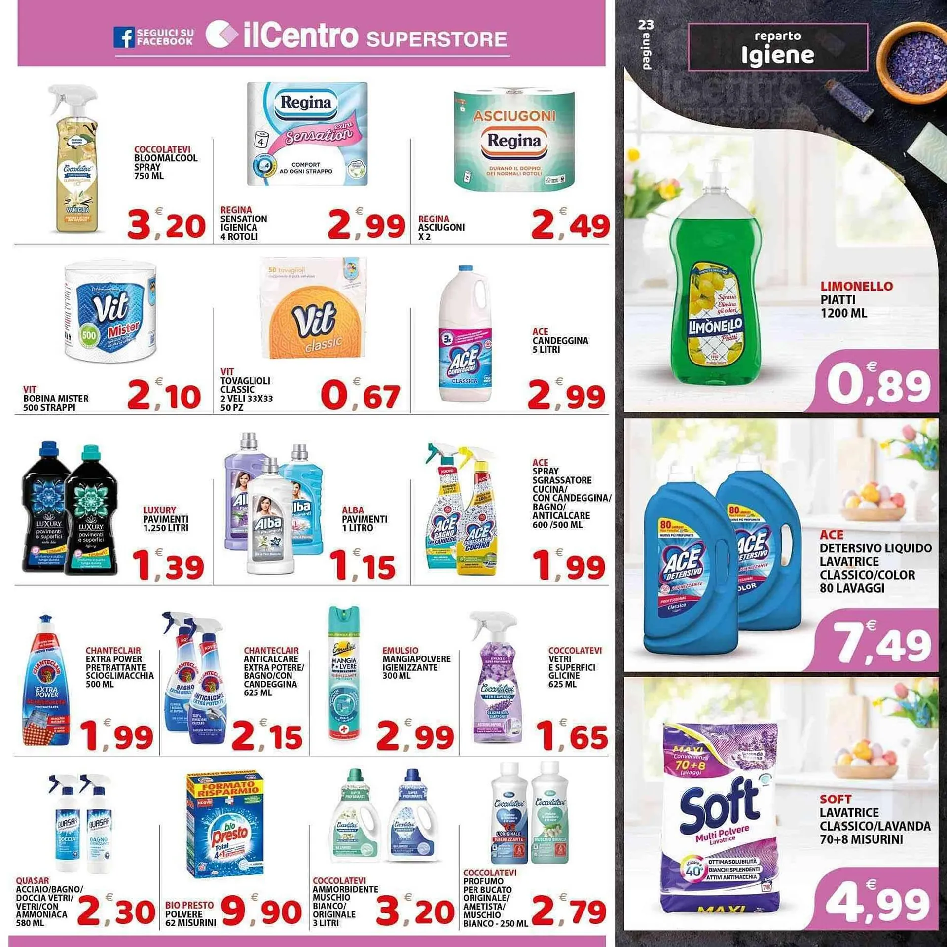Volantino Il Centro Superstore da 17 marzo a 30 marzo di 2026 - Pagina del volantino 23