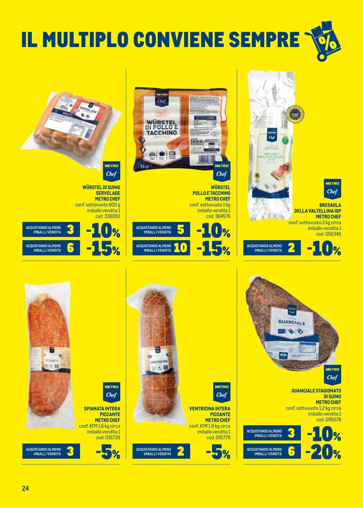 Metro Volantino attuale da 8 ottobre a 22 ottobre di 2025 - Pagina del volantino 24