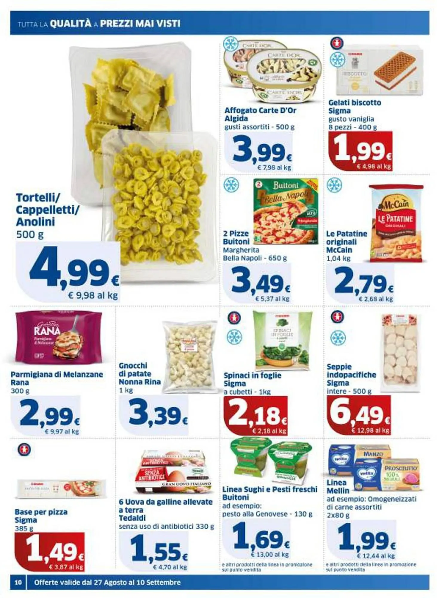 Volantino Ok Sigma da 27 agosto a 10 settembre di 2025 - Pagina del volantino 10