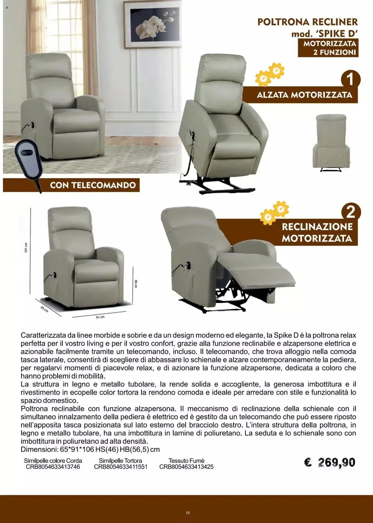 La Prealpina - Catalogo Mobili Etnici e industrial da 10 gennaio a 31 dicembre di 2024 - Pagina del volantino 19