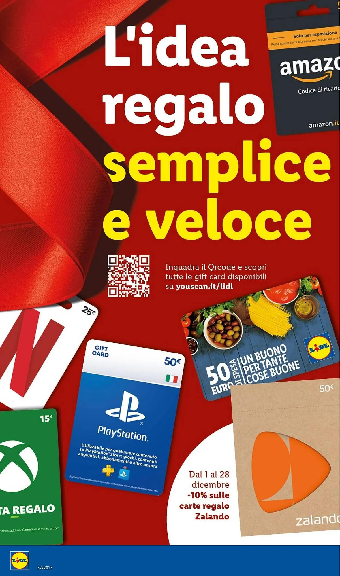 Volantino Lidl da 21 dicembre a 28 dicembre di 2025 - Pagina del volantino 50