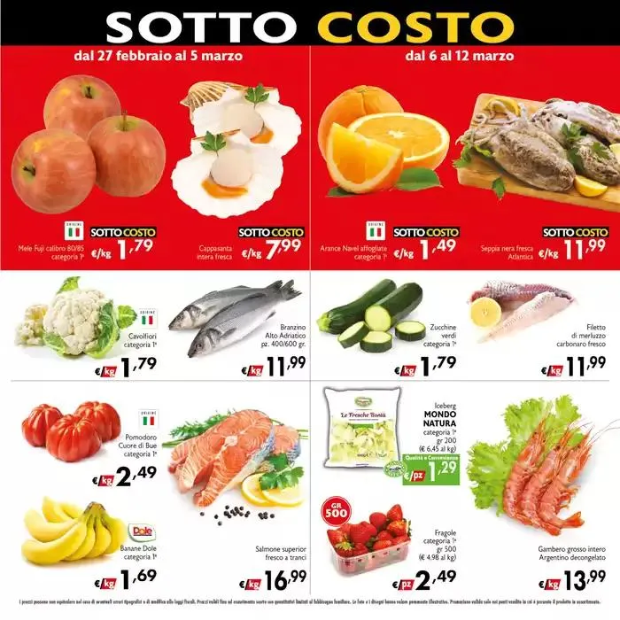 Sotto costo  da 27 febbraio a 12 marzo di 2025 - Pagina del volantino 3