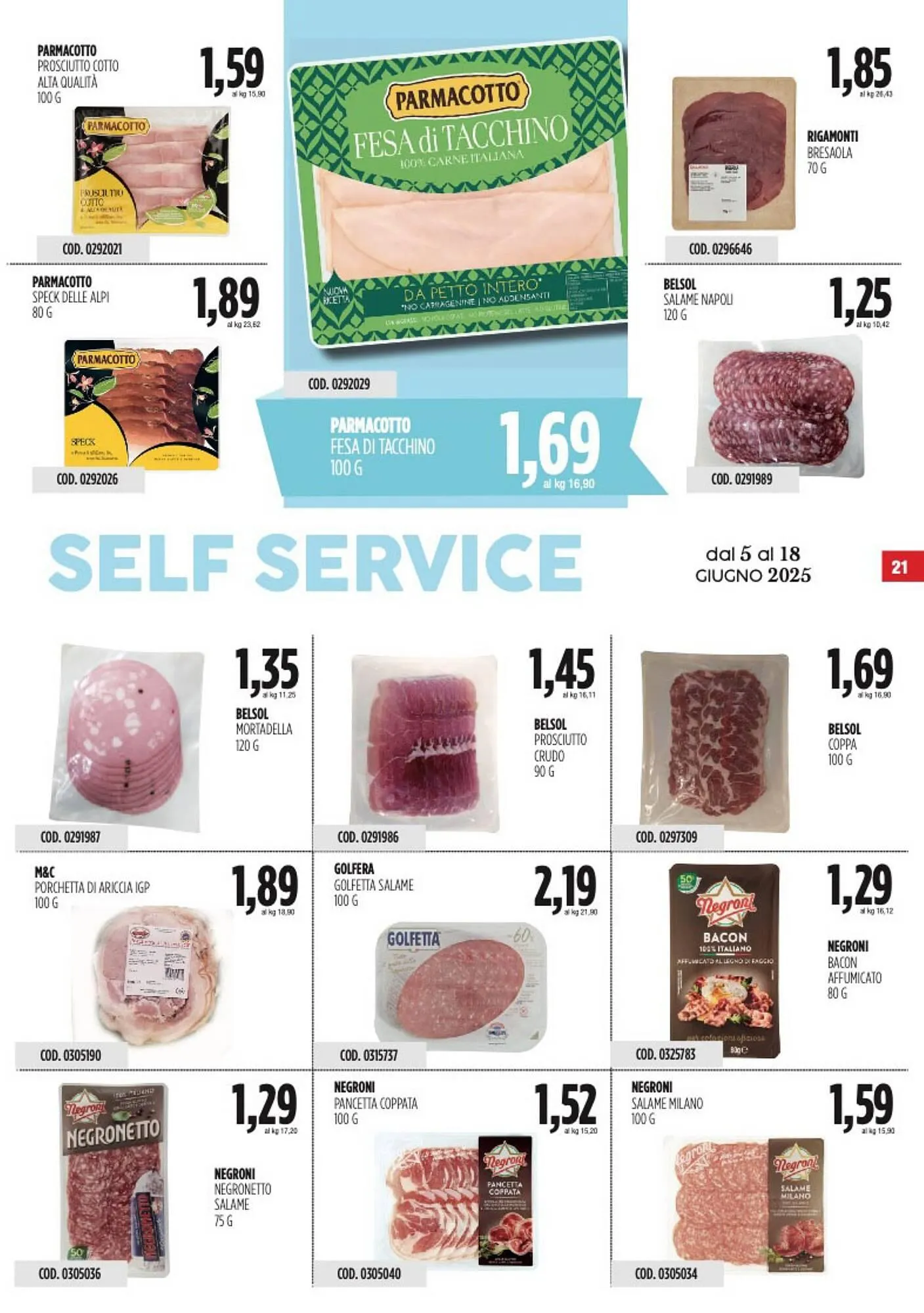 Volantino Carico Cash & Carry da 5 giugno a 18 giugno di 2025 - Pagina del volantino 21