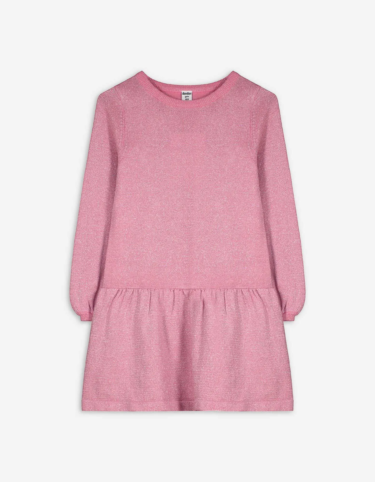 Abito - Lurex - rosa fucsia