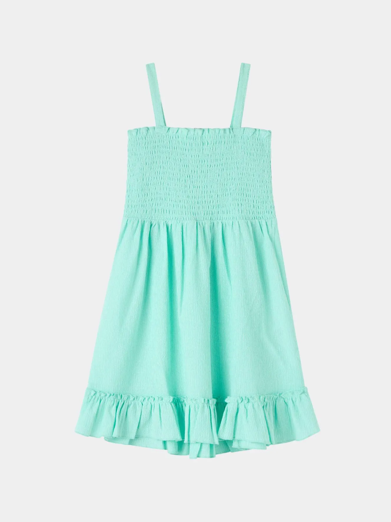 Vestito tinta unita Verde acqua