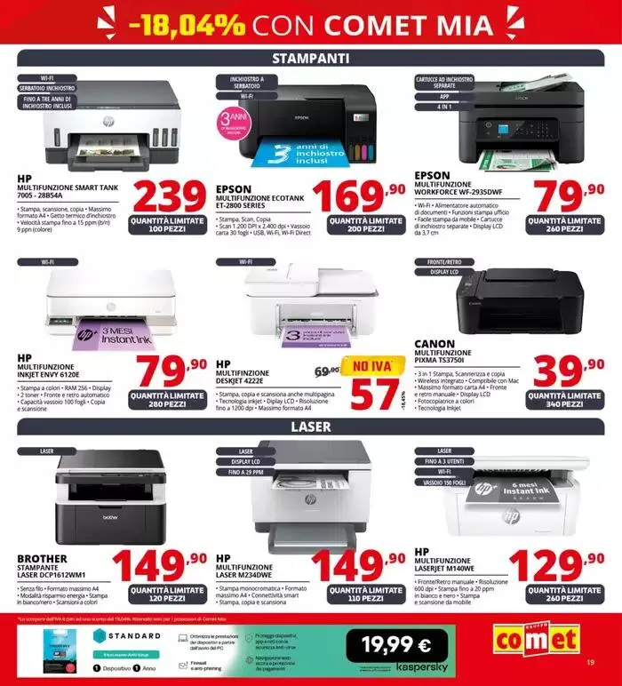No IVA sul meglio della tecnologia! da 8 maggio a 21 maggio di 2025 - Pagina del volantino 19