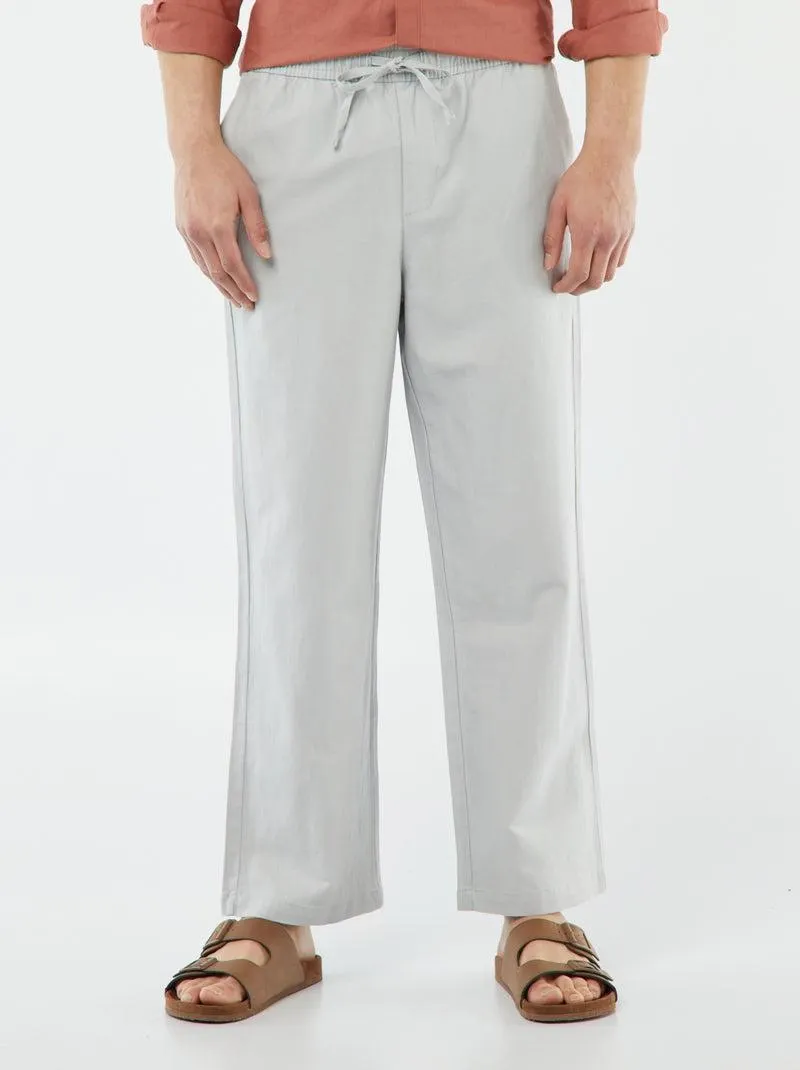 Pantaloni cargo - grigio