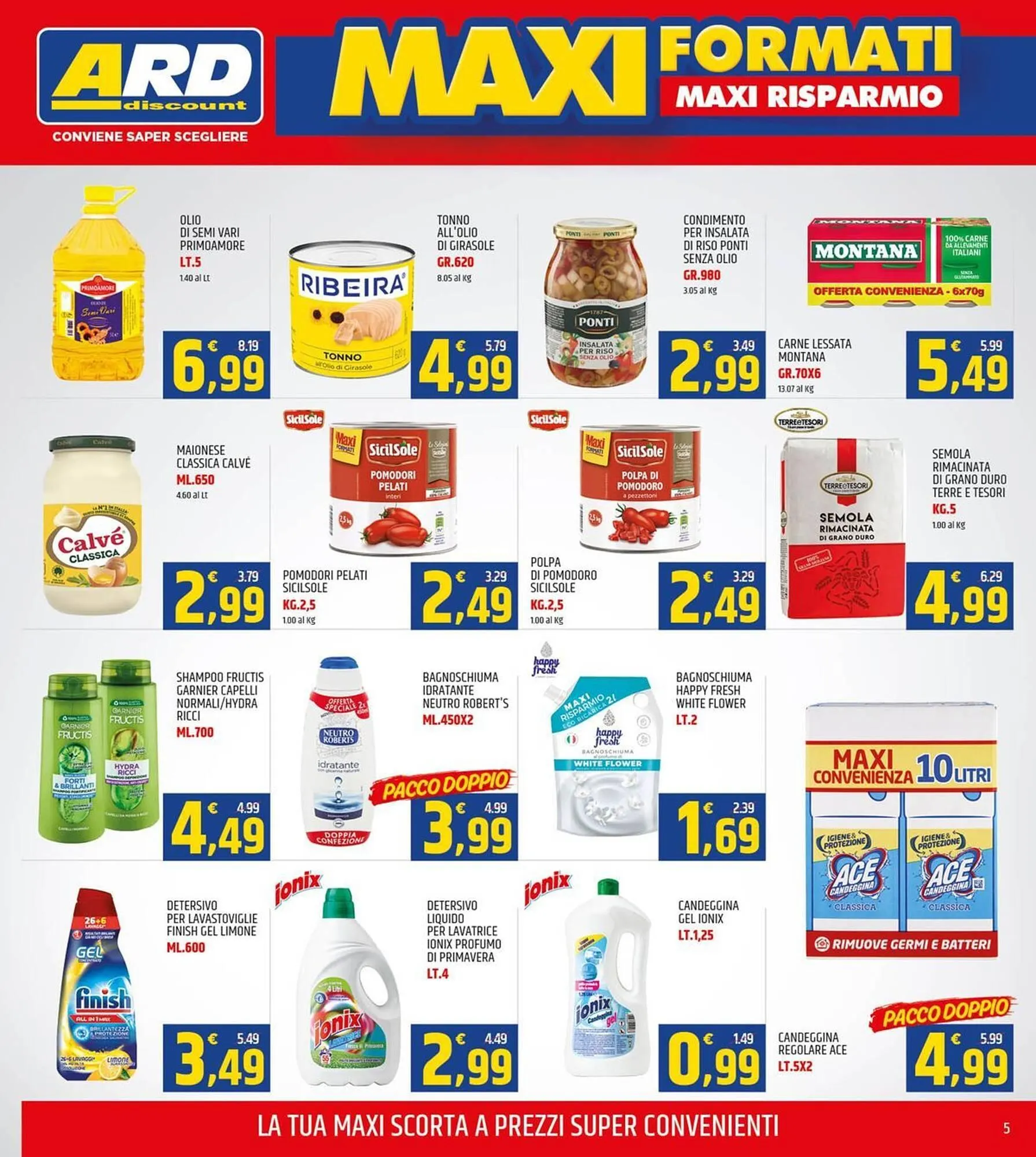 Volantino Ard Discount da 17 luglio a 27 luglio di 2025 - Pagina del volantino 5