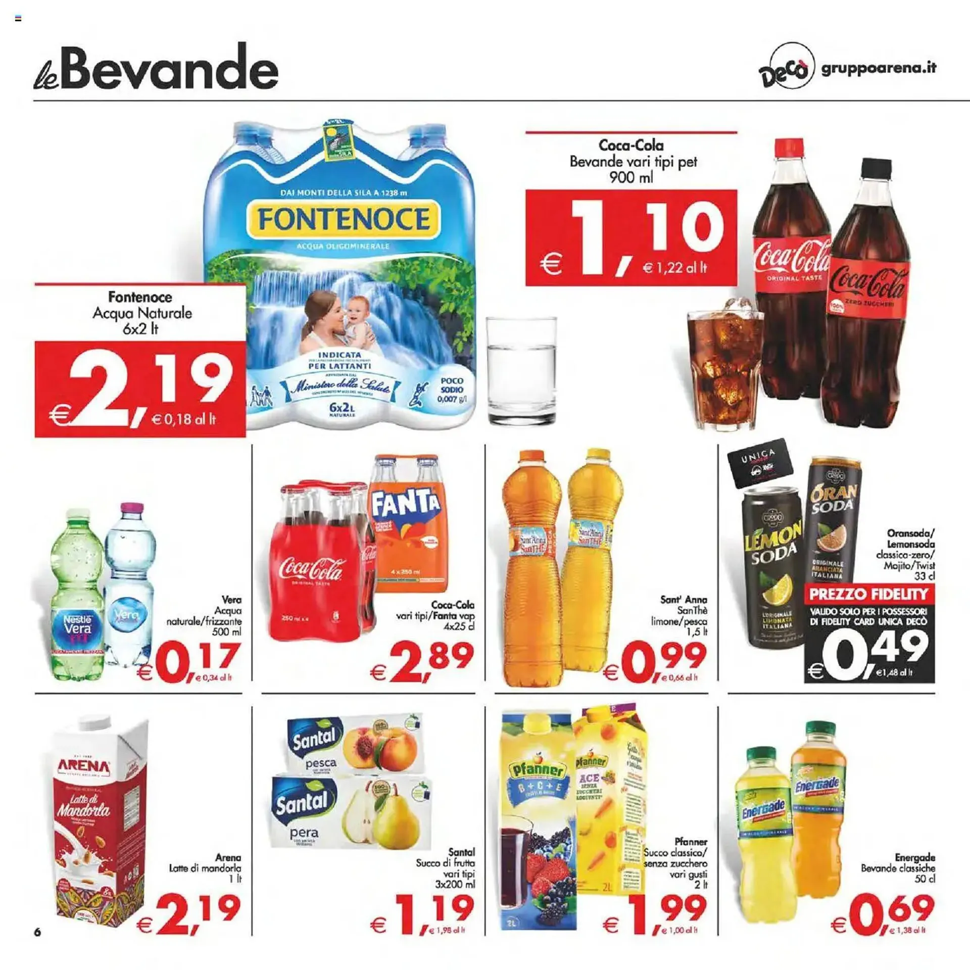 Volantino Deco Supermercati da 14 luglio a 23 luglio di 2025 - Pagina del volantino 6