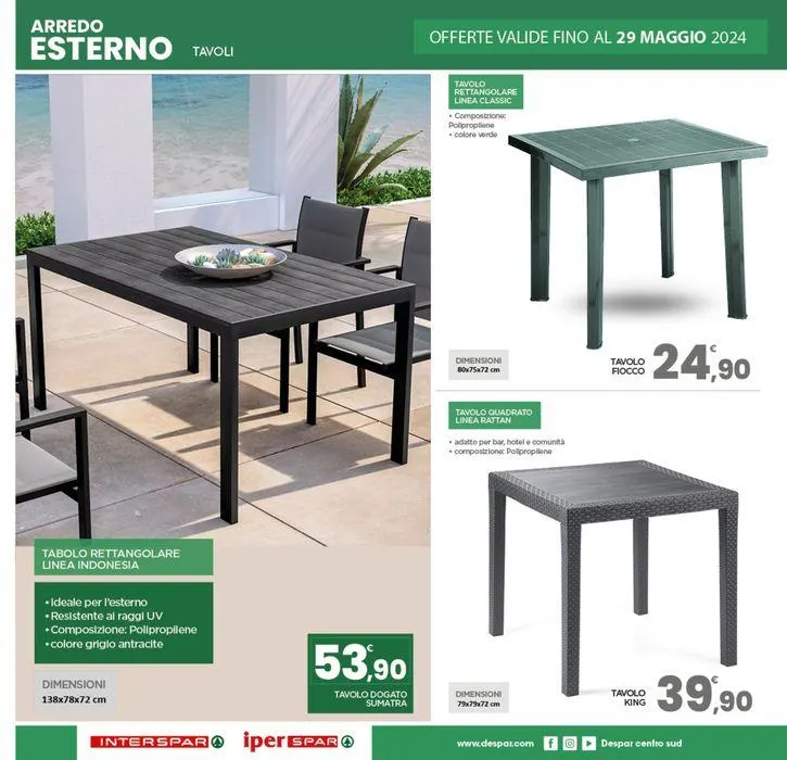 Arredo esterno  da 29 aprile a 29 maggio di 2024 - Pagina del volantino 8