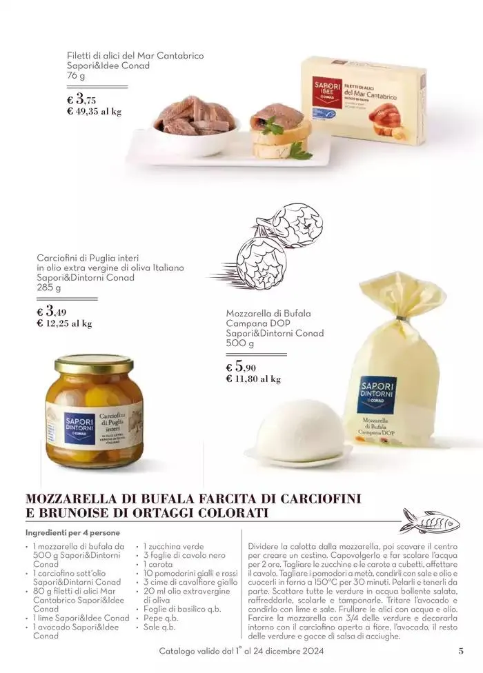Catalogo Natale & Sapori da 1 dicembre a 24 dicembre di 2024 - Pagina del volantino 5