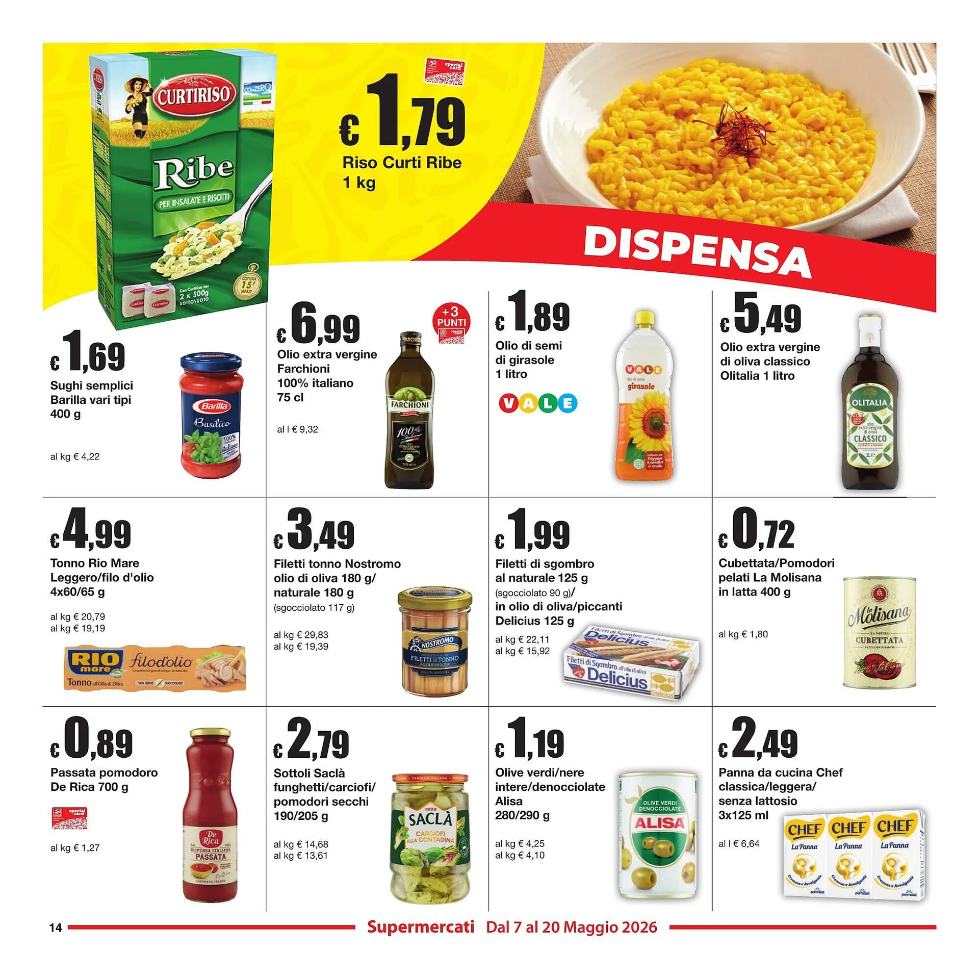 Volantino Sì con te da 7 maggio a 20 maggio di 2026 - Pagina del volantino 14