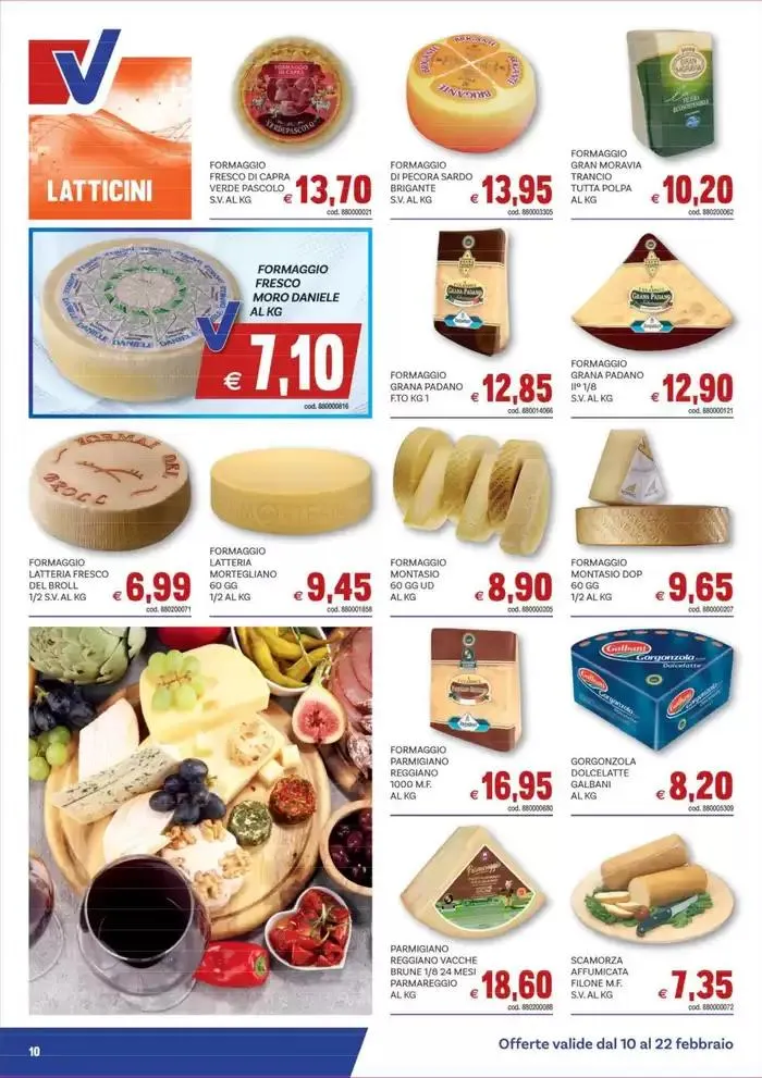 Guida alle offerte da 10 febbraio a 22 febbraio di 2025 - Pagina del volantino 10