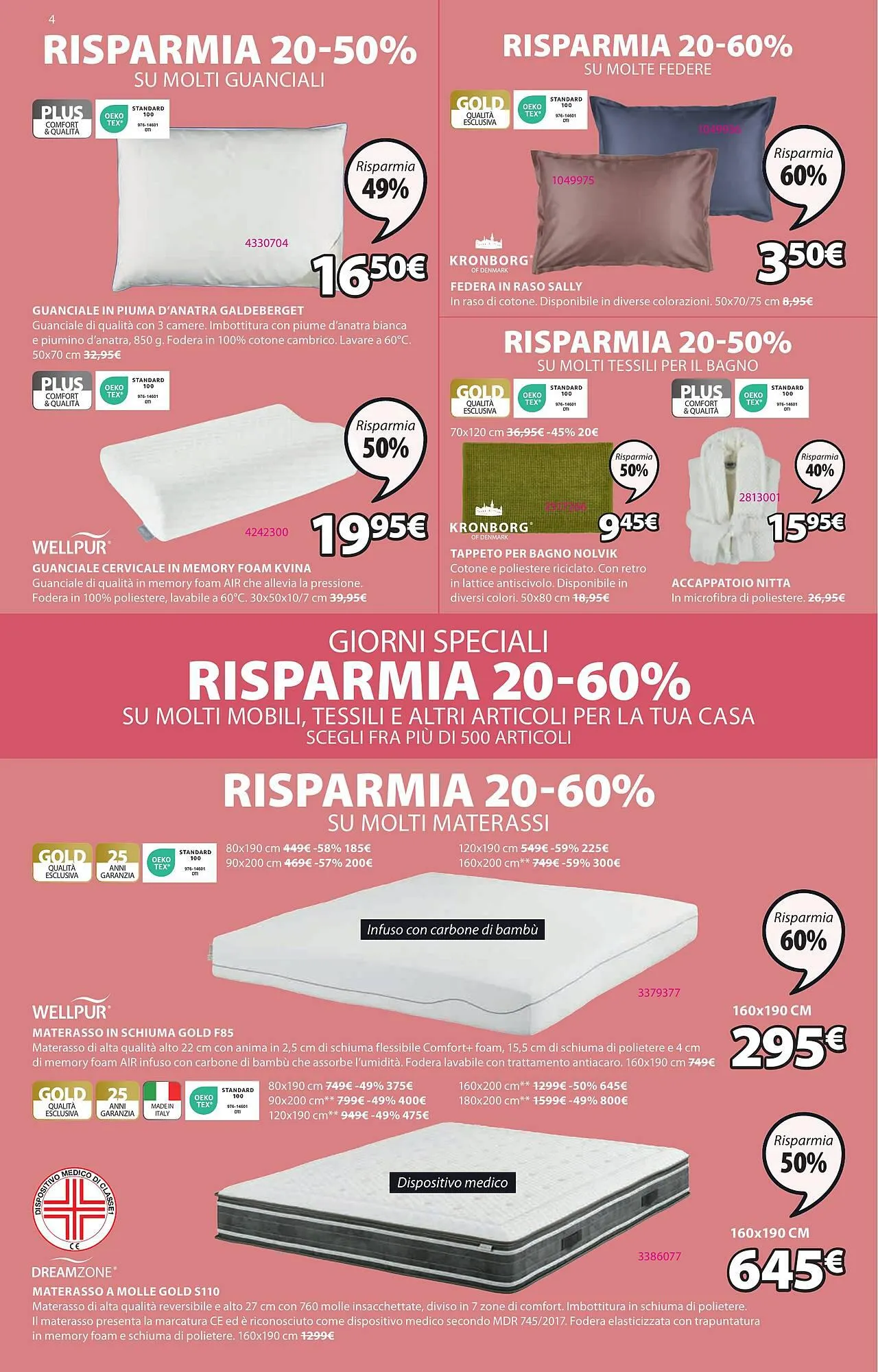 Volantino JYSK da 21 marzo a 1 maggio di 2024 - Pagina del volantino 4