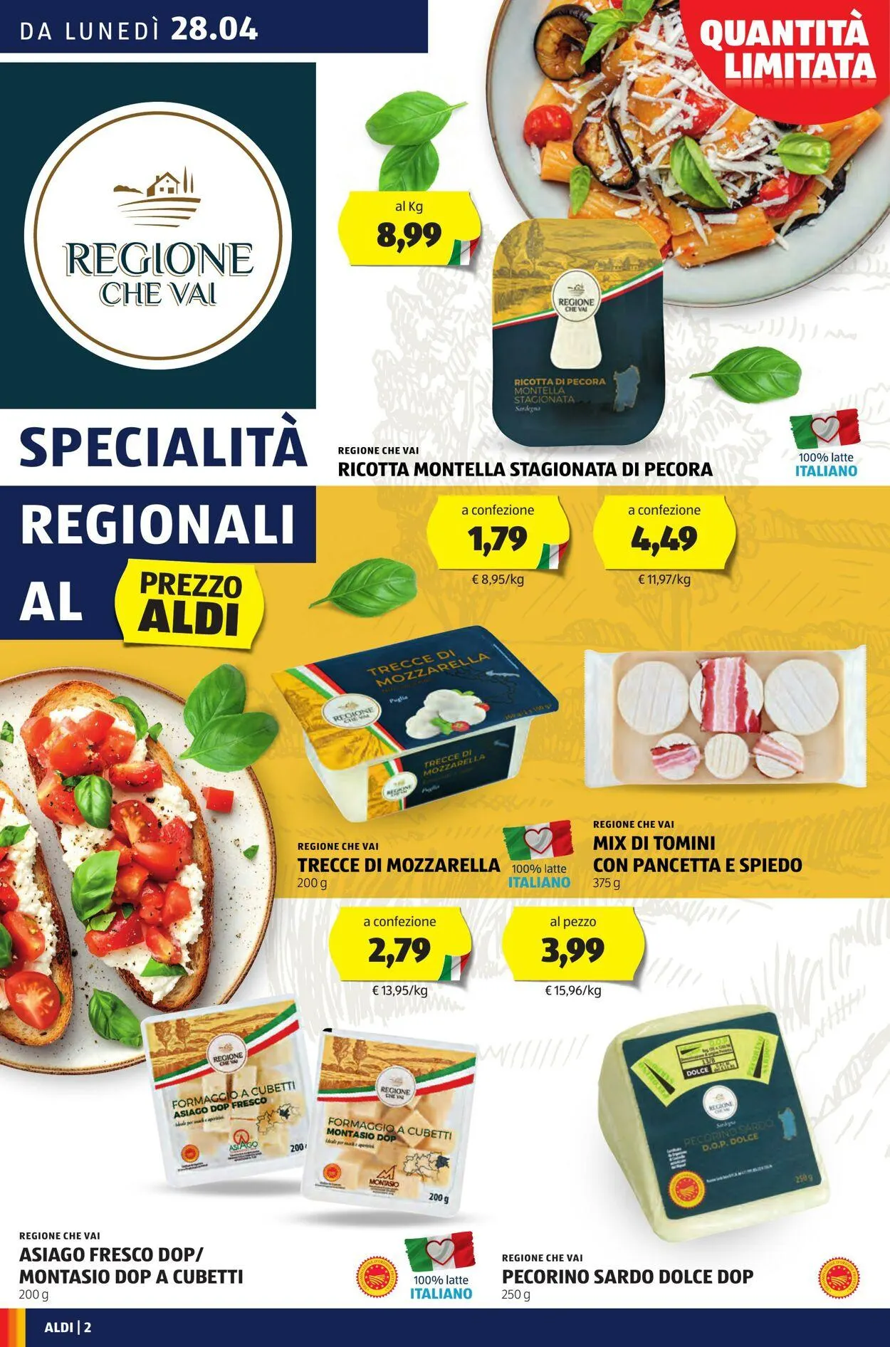Aldi Volantino attuale da 28 aprile a 4 maggio di 2025 - Pagina del volantino 2
