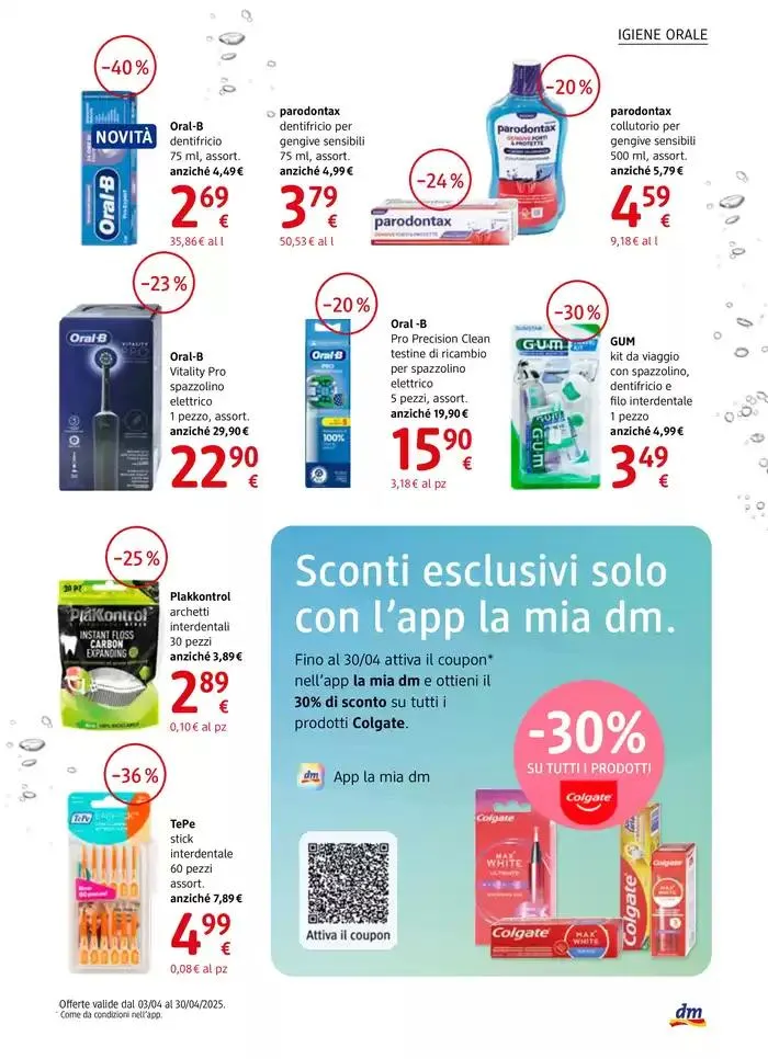 Journal da 3 aprile a 30 aprile di 2025 - Pagina del volantino 9