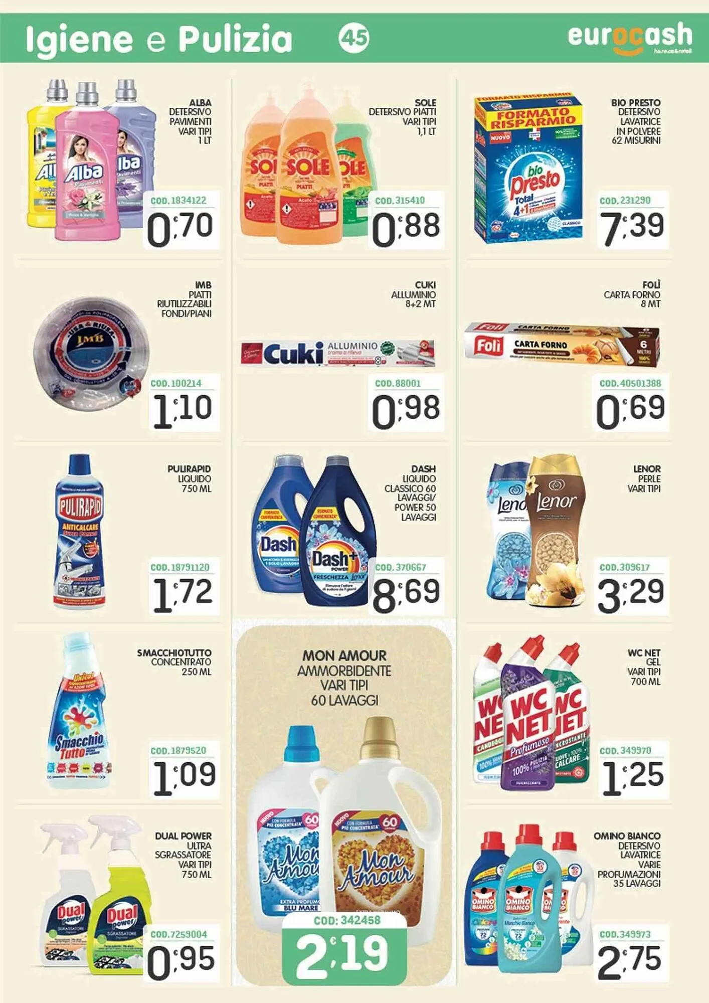Volantino Eurocash da 16 marzo a 5 aprile di 2026 - Pagina del volantino 45