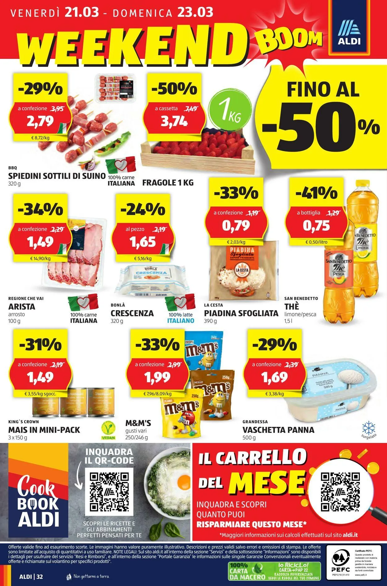Aldi Volantino attuale da 17 marzo a 23 marzo di 2025 - Pagina del volantino 32