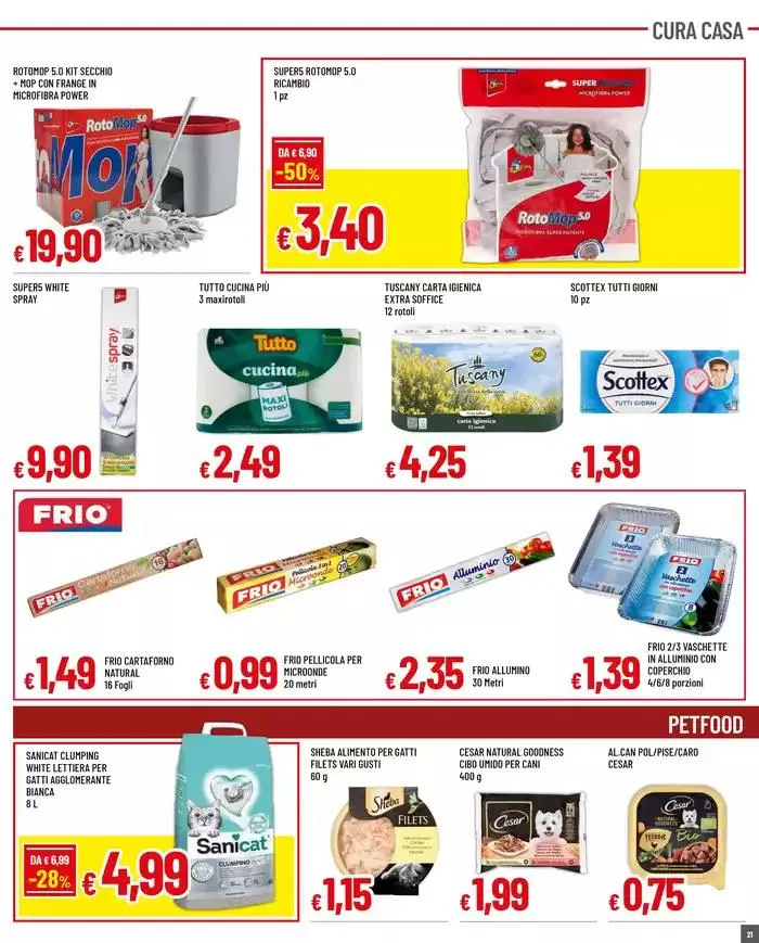 GRANDI MARCHE - SCONTI FINO AL 50% da 6 marzo a 16 marzo di 2025 - Pagina del volantino 21