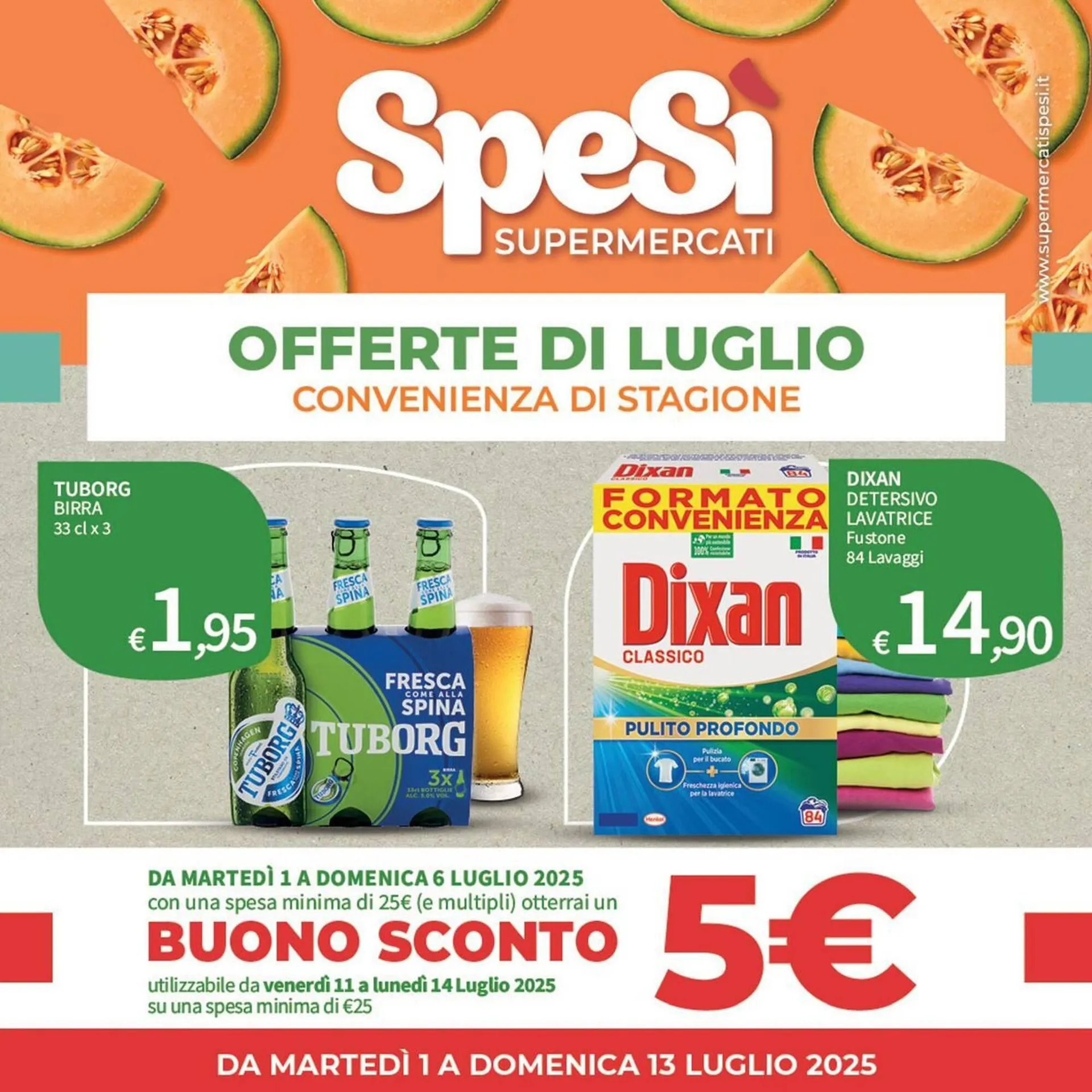 Volantino SpeSì da 1 luglio a 13 luglio di 2025 - Pagina del volantino 1