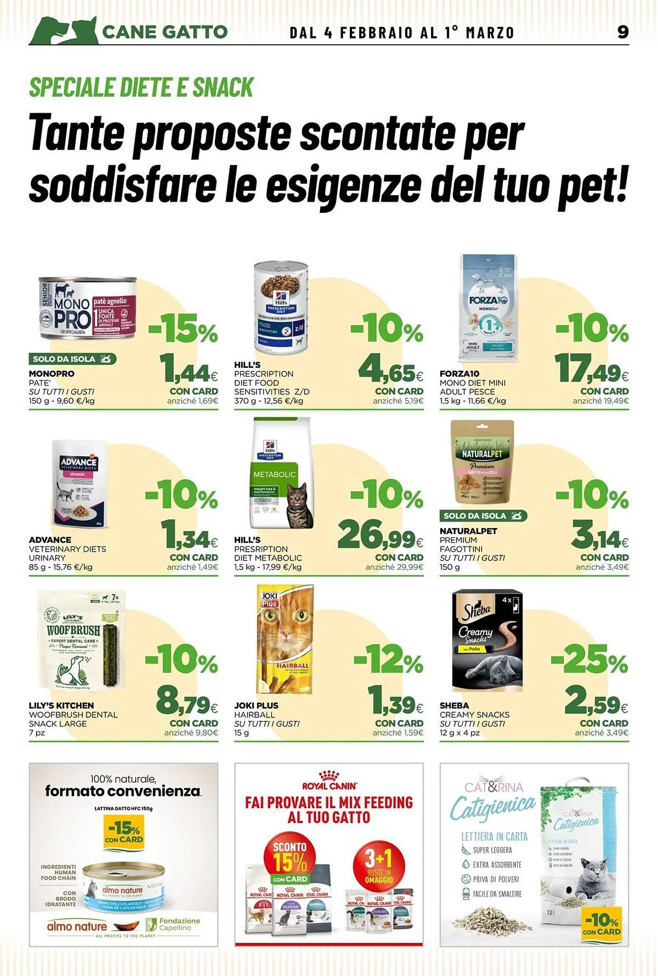 Volantino L´Isola dei Tesori da 4 febbraio a 1 marzo di 2026 - Pagina del volantino 9