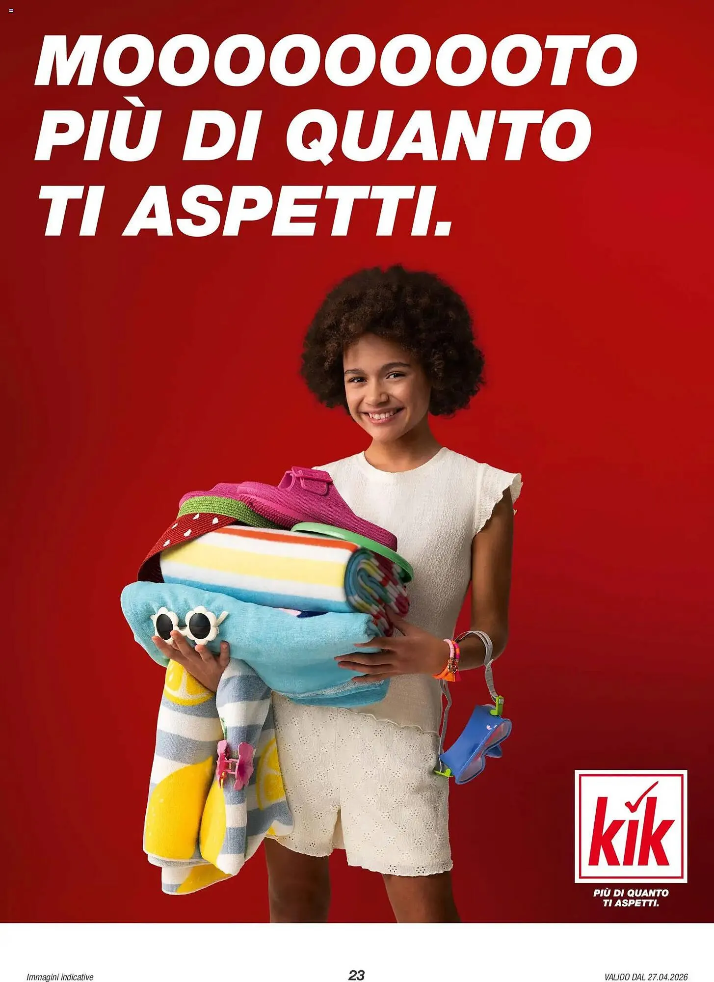 Volantino KiK da 27 aprile a 27 maggio di 2026 - Pagina del volantino 23