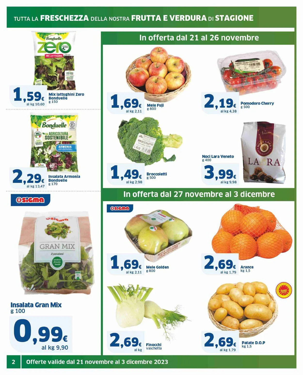 Sigma - Milano Volantino attuale da 21 novembre a 3 dicembre di 2023 - Pagina del volantino 2