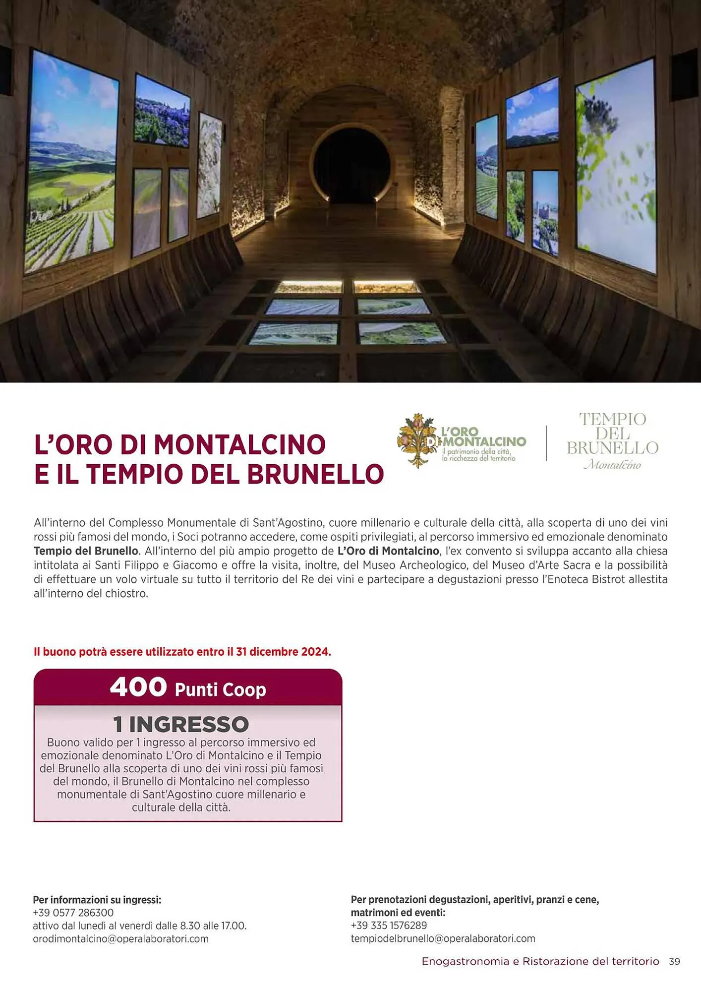 Volantino Unicoop da 5 marzo a 30 settembre di 2024 - Pagina del volantino 39