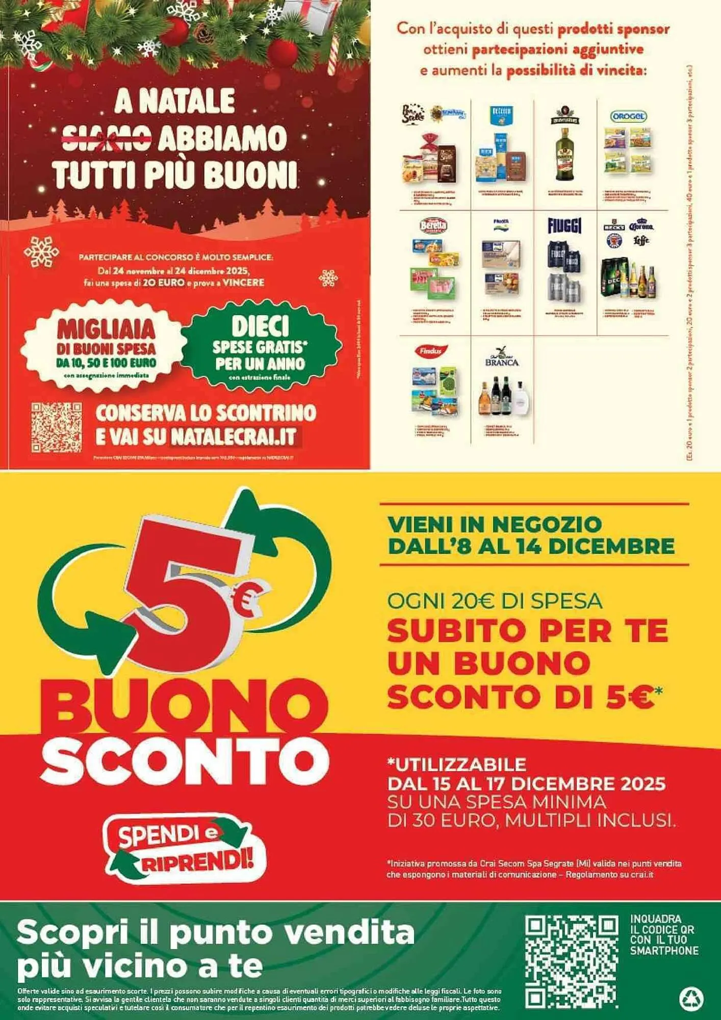 Volantino Crai da 4 dicembre a 14 dicembre di 2025 - Pagina del volantino 8