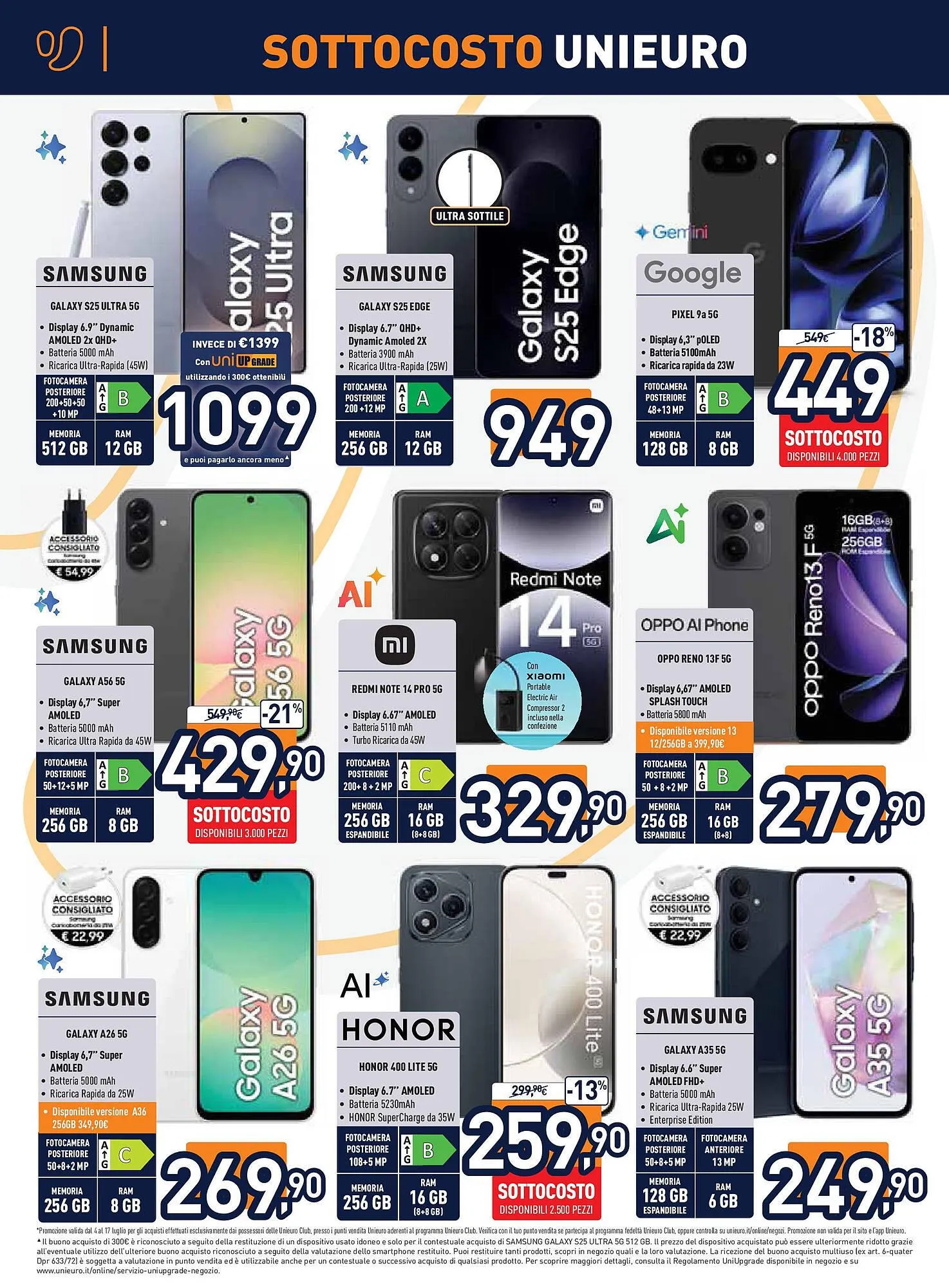 Volantino Unieuro da 17 luglio a 27 luglio di 2025 - Pagina del volantino 6