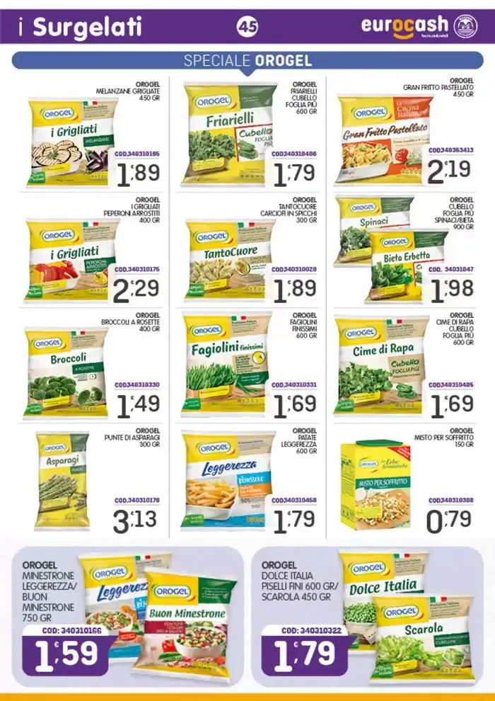 Volantino Eurocash da 10 marzo a 30 marzo di 2025 - Pagina del volantino 45