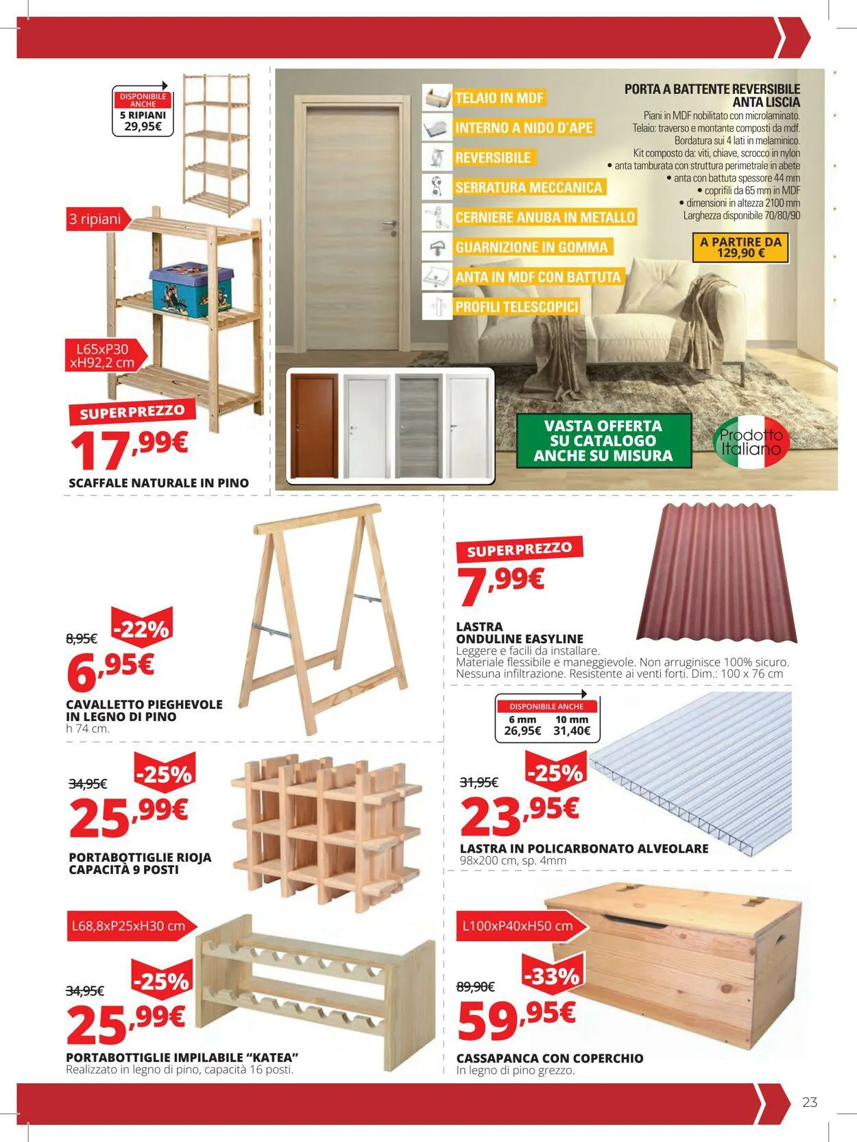 La Prealpina Volantino attuale da 2 dicembre a 16 dicembre di 2023 - Pagina del volantino 23