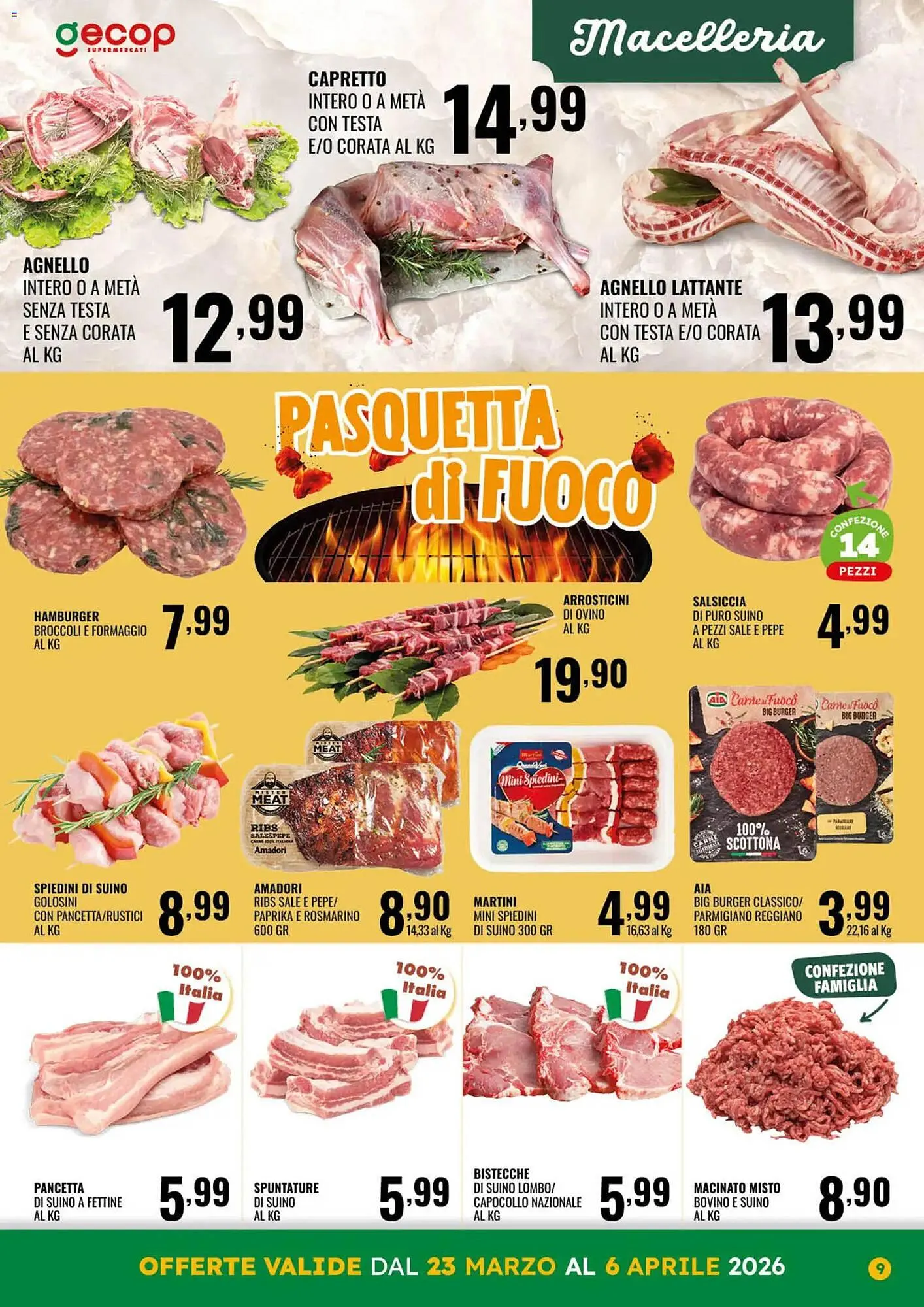 Volantino Gecop da 23 marzo a 6 aprile di 2026 - Pagina del volantino 9
