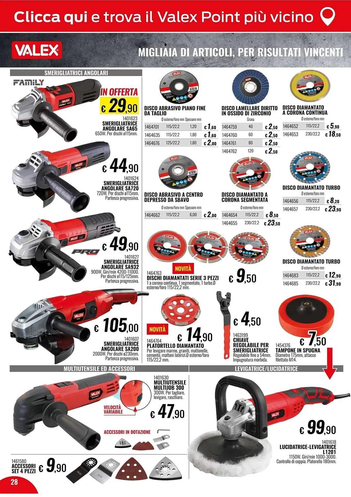 Volantino Valex da 5 marzo a 31 dicembre di 2025 - Pagina del volantino 28