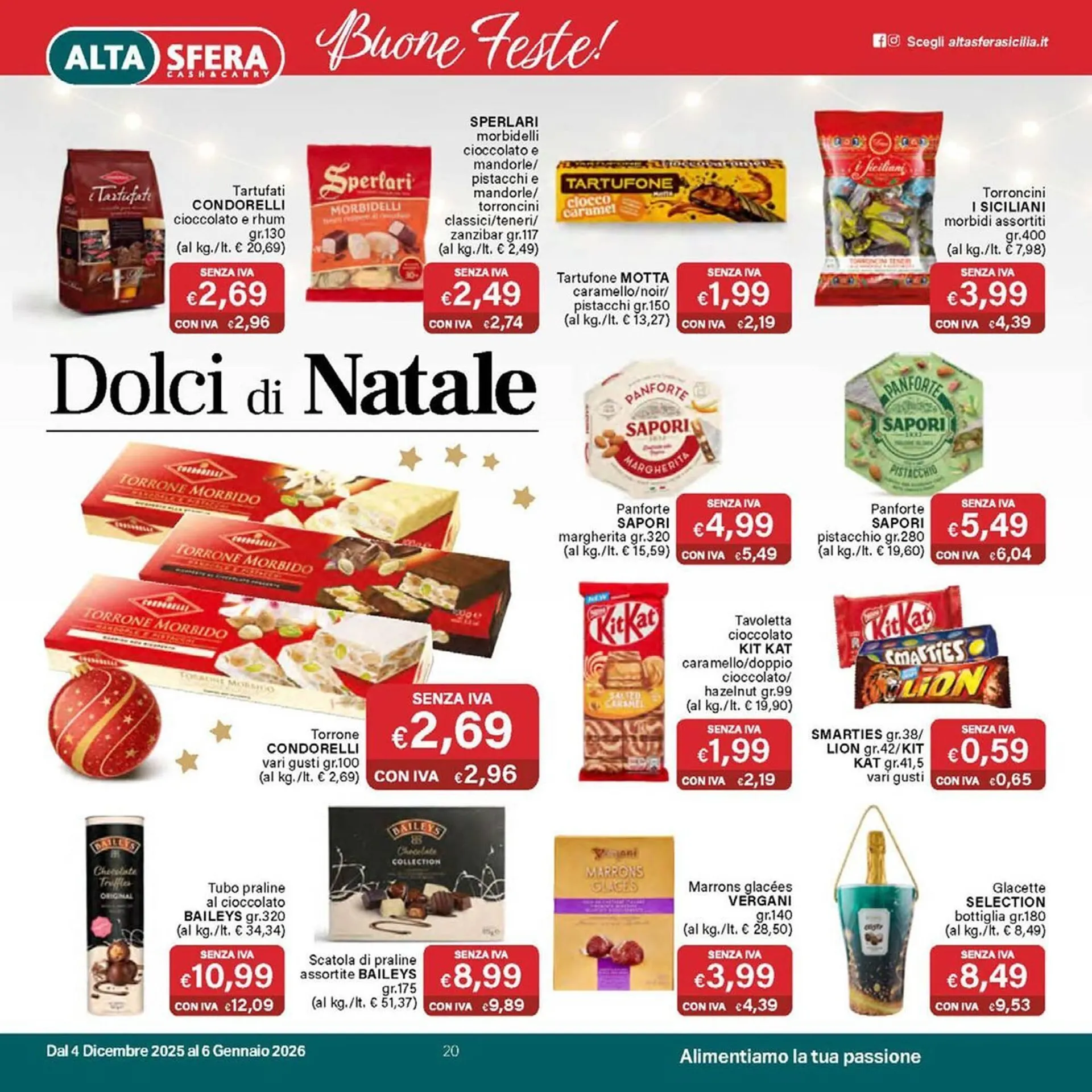 Volantino Altasfera da 4 dicembre a 6 gennaio di 2026 - Pagina del volantino 20