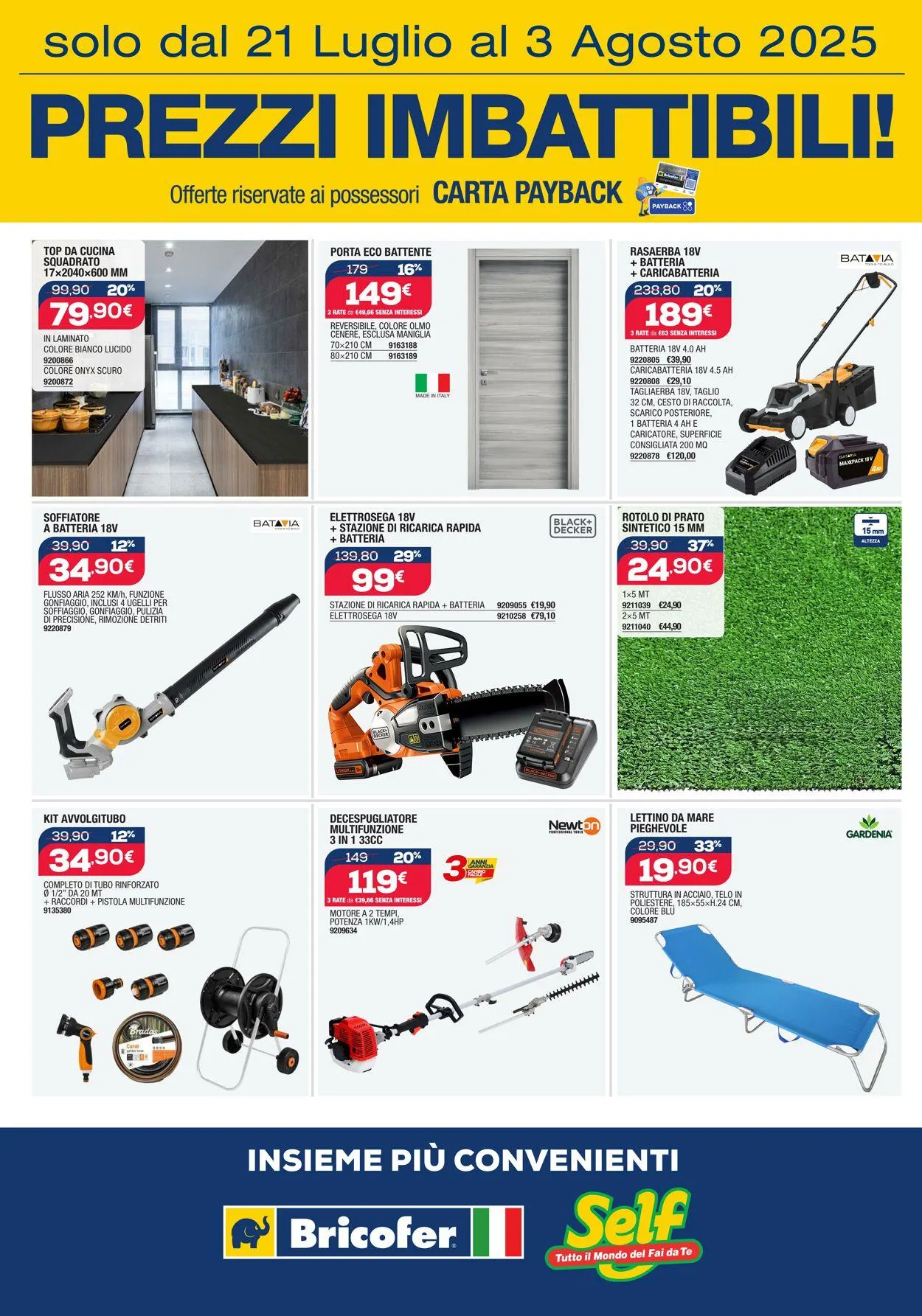 Self Volantino attuale da 21 luglio a 3 agosto di 2025 - Pagina del volantino 2