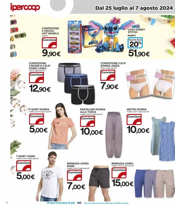 Sconti fino al 50% da 25 luglio a 7 agosto di 2024 - Pagina del volantino 20