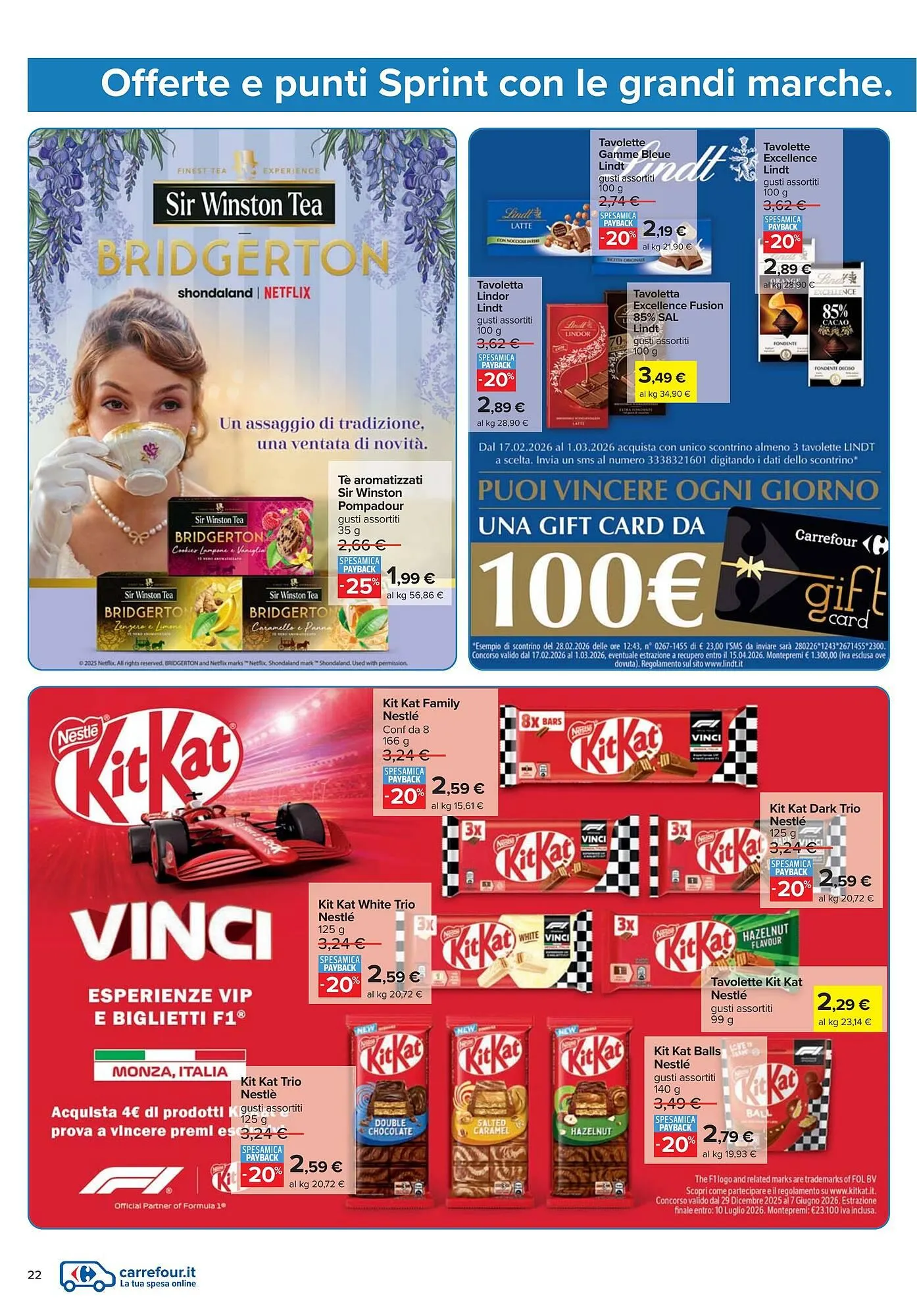 Volantino Carrefour da 17 febbraio a 1 marzo di 2026 - Pagina del volantino 22
