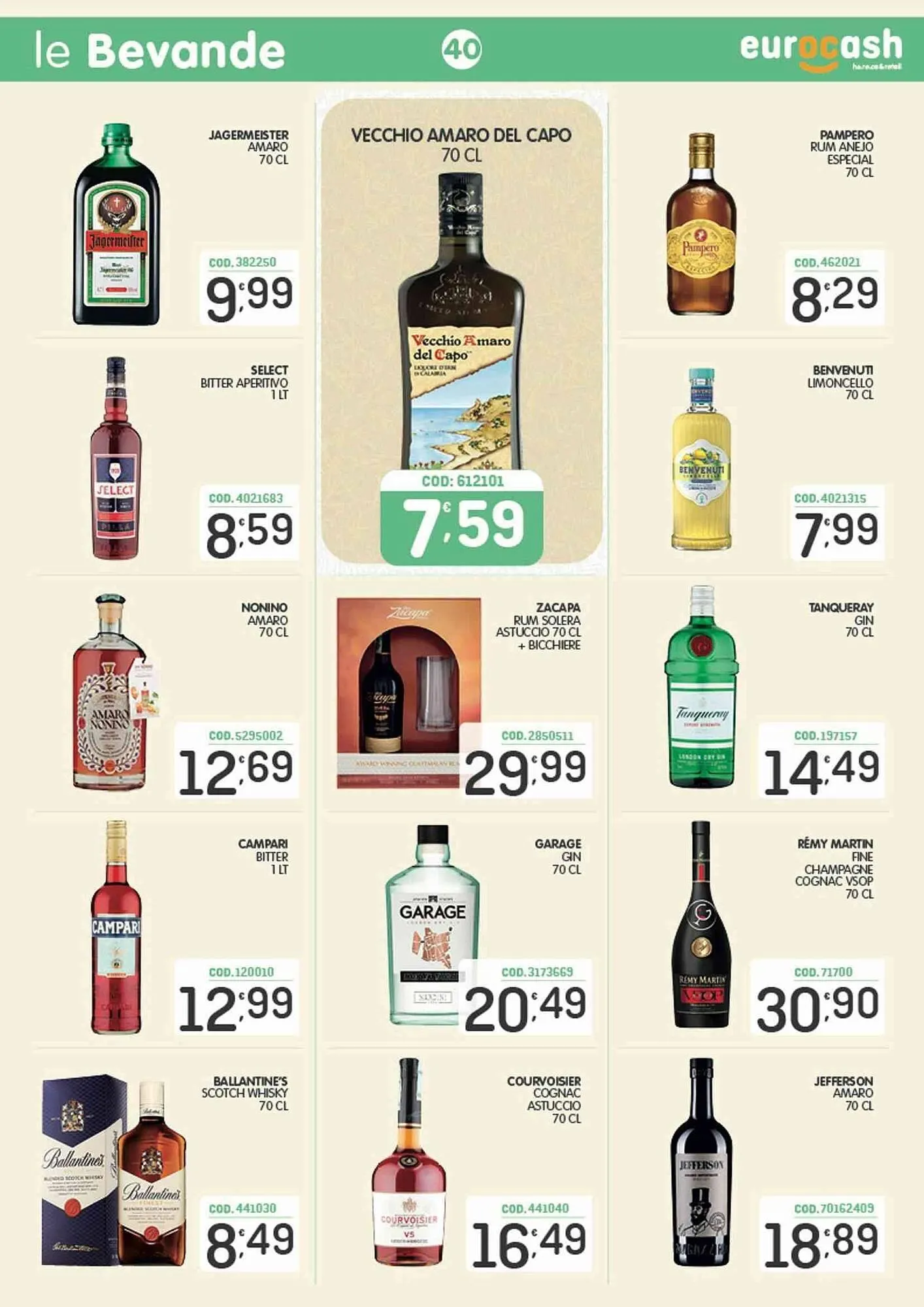 Volantino Eurocash da 16 marzo a 5 aprile di 2026 - Pagina del volantino 40