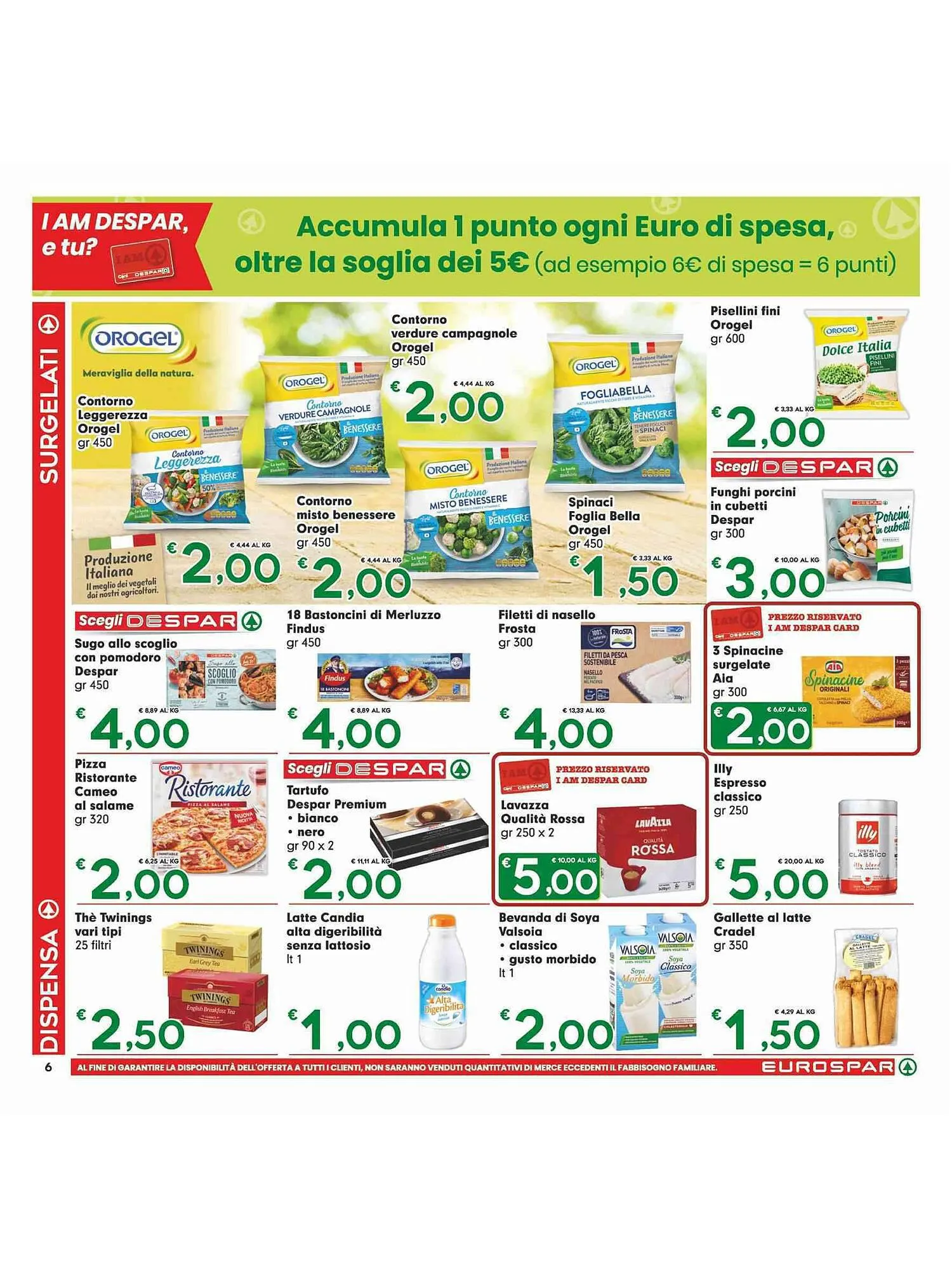 Volantino Eurospar da 23 novembre a 6 dicembre di 2023 - Pagina del volantino 6